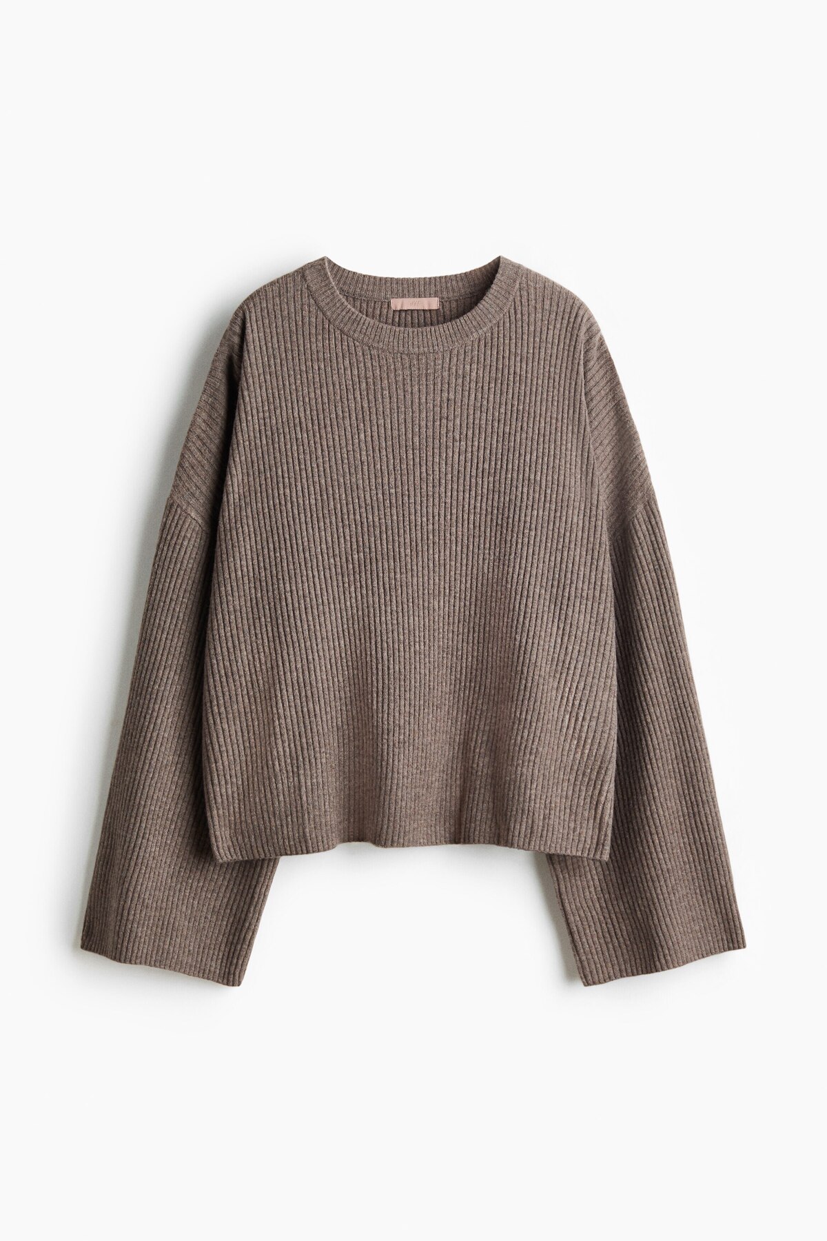 H&M Lastik Örgülü Kazak görsel 5