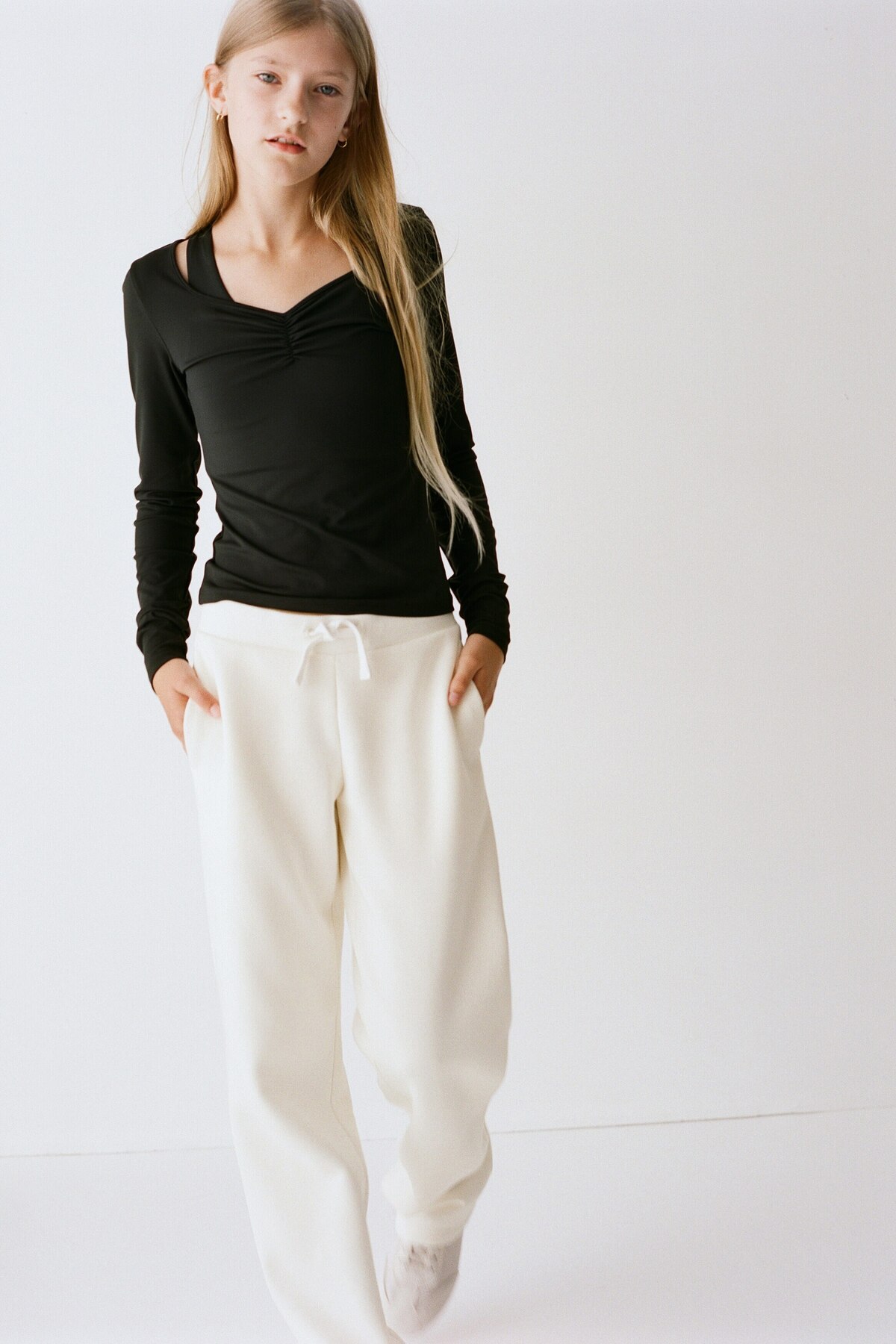 شلوار ورزشی گشاد و راحت Jogger اچ اند ام شلوار گرمکن ورزشی H&M