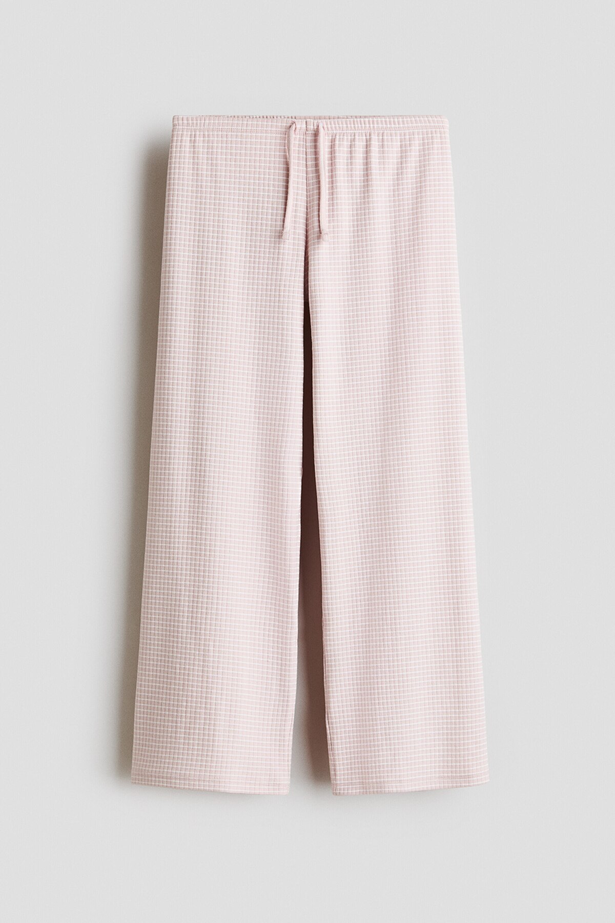 پایین لباس خواب جرسی آجدار اچ اند ام شلوار پیژامه H&M