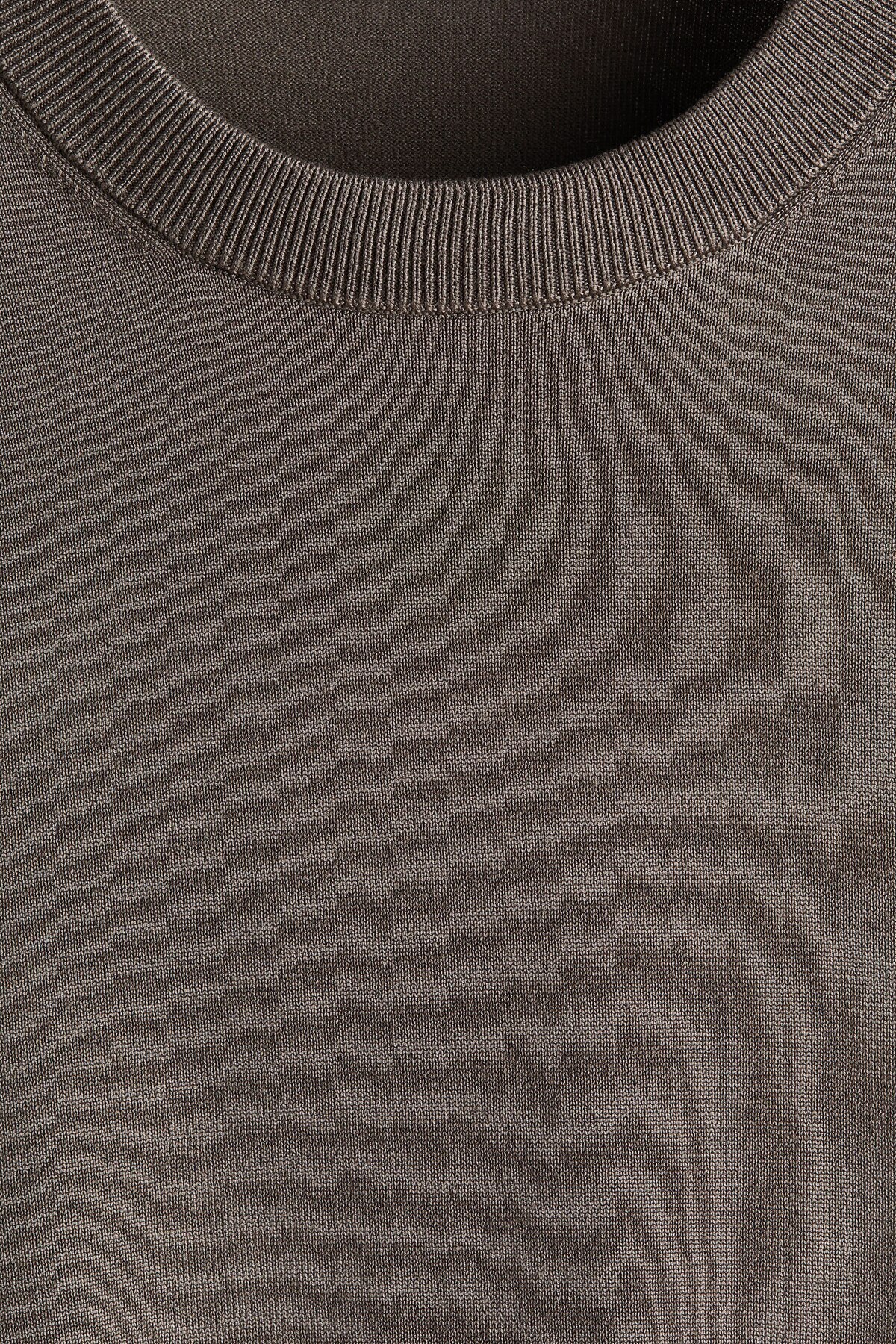 H&M İnce Triko Kazak Regular Fit görsel 6
