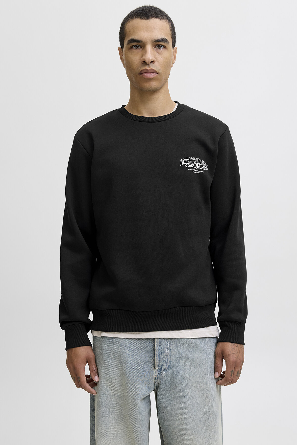 سویشرت مردانه یقه گرد JJMAKOTO - طراحی شیک و راحت جک اند جونز سویشرت Jack & Jones
