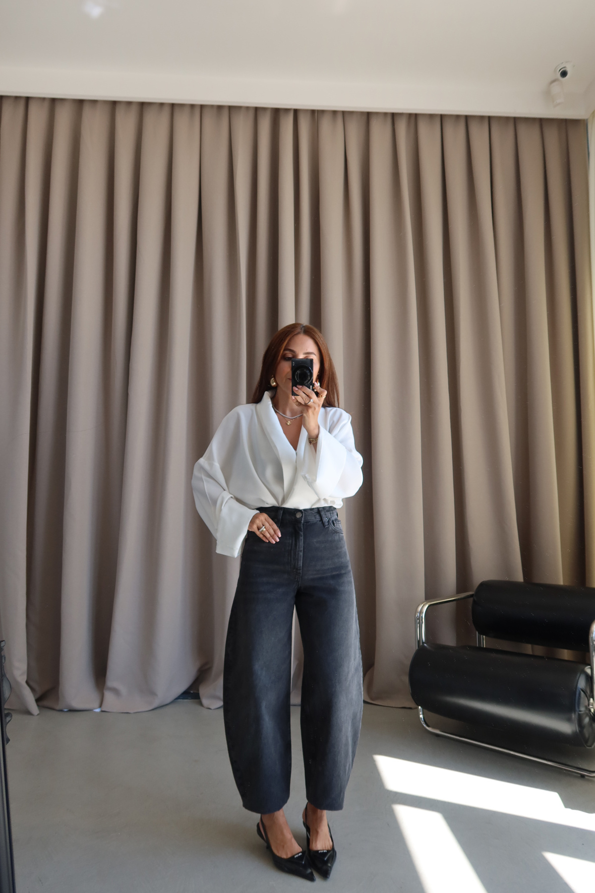 Özge Özgenç Yıkamalı Mom Jean görsel 2