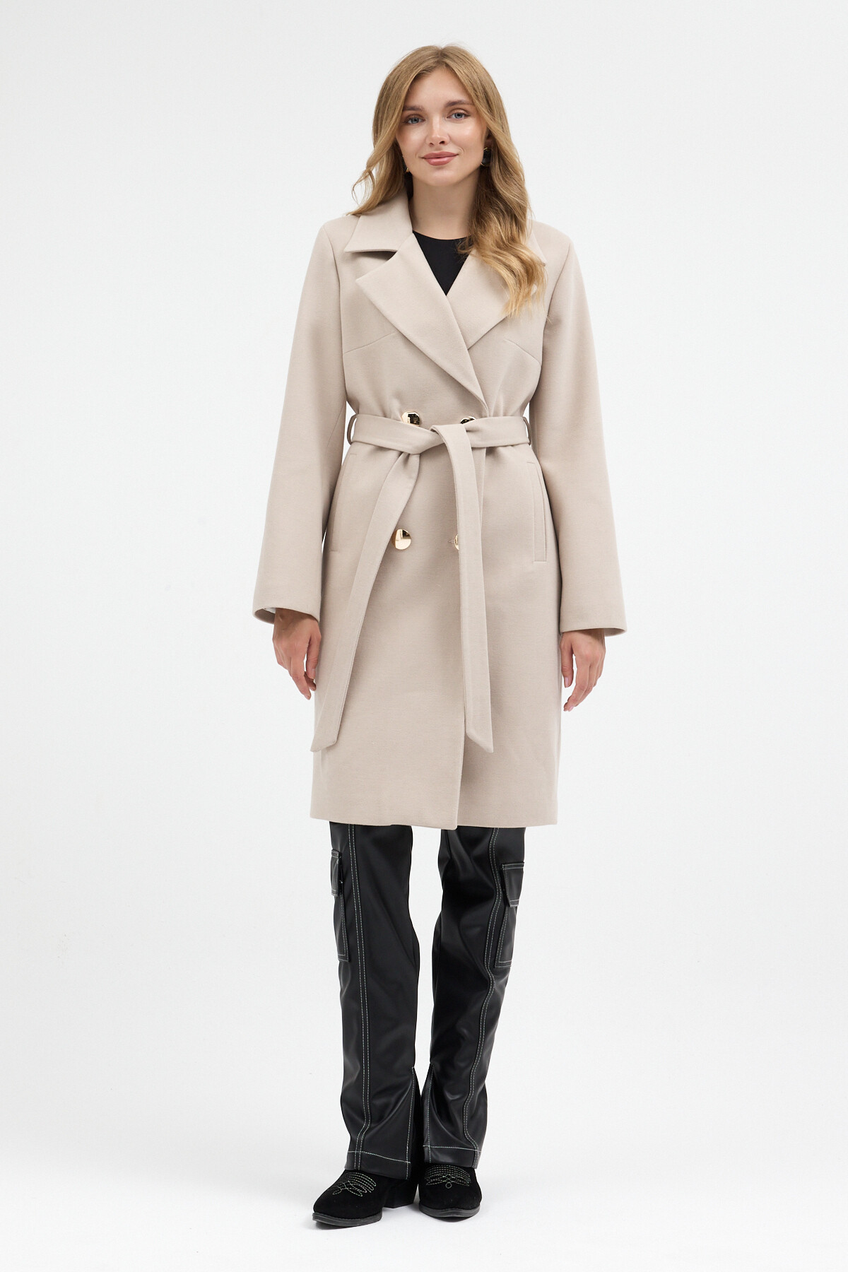 Milano Calvino ESSENTIALS CLASSIC COAT - KAŞMİR DOKULU KLASİK PALTO görsel 2