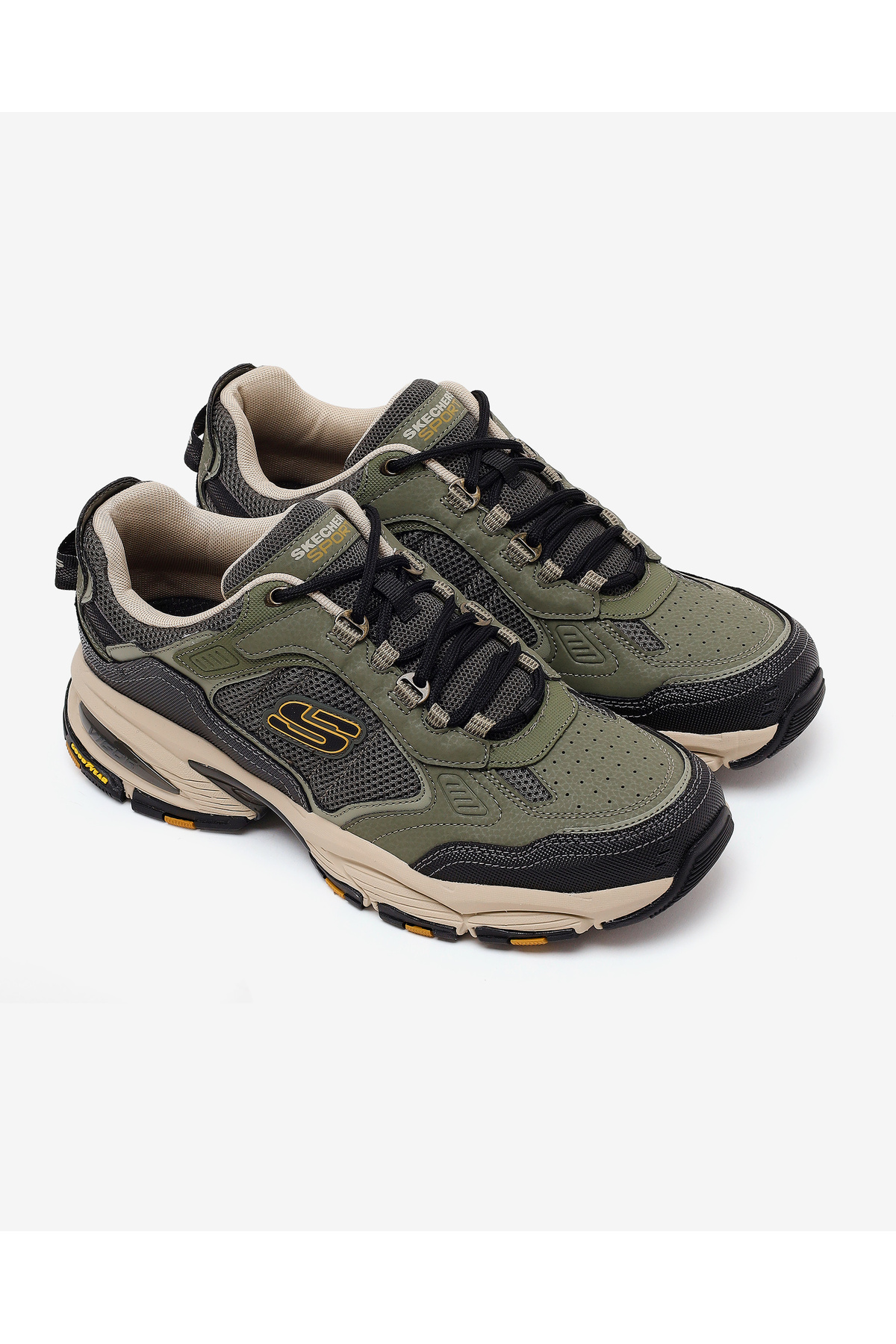 SKECHERS VIGOR 3.0 Erkek Haki Outdoor Ayakkabı 237145 OLBK görsel 5