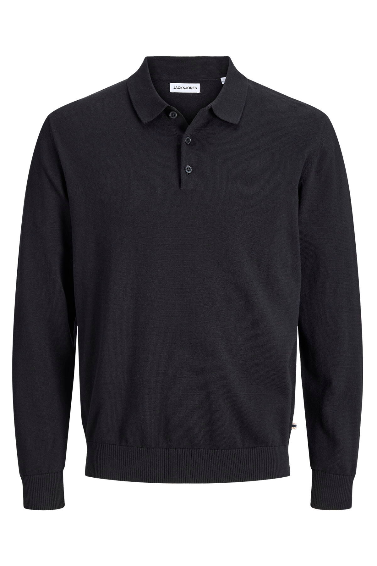 ژاکت بافتنی یقه پولو مردانه معمولی - پایه جک اند جونز پلیور Jack & Jones