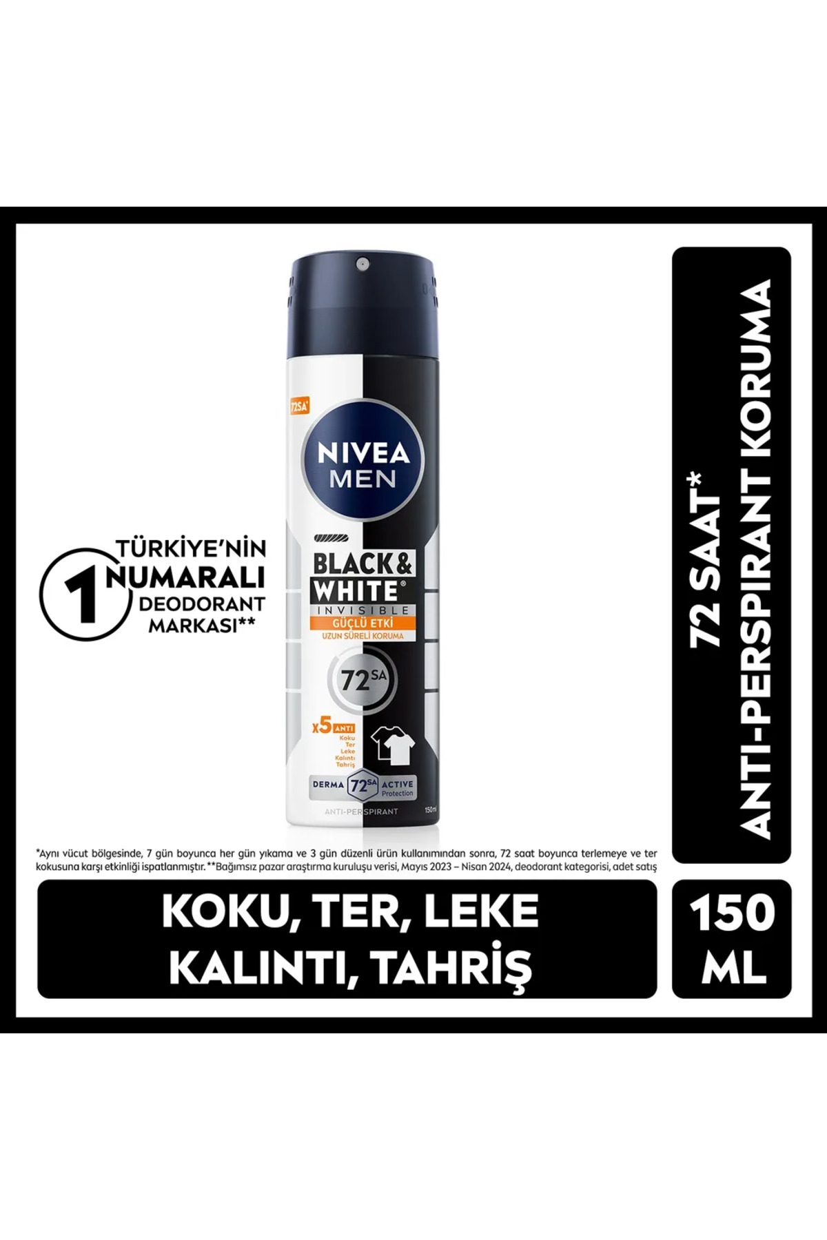 Bezos Deodorant Sprey Ferah Koruma - Ultimate İmpact — 4005900730466-NIDA01