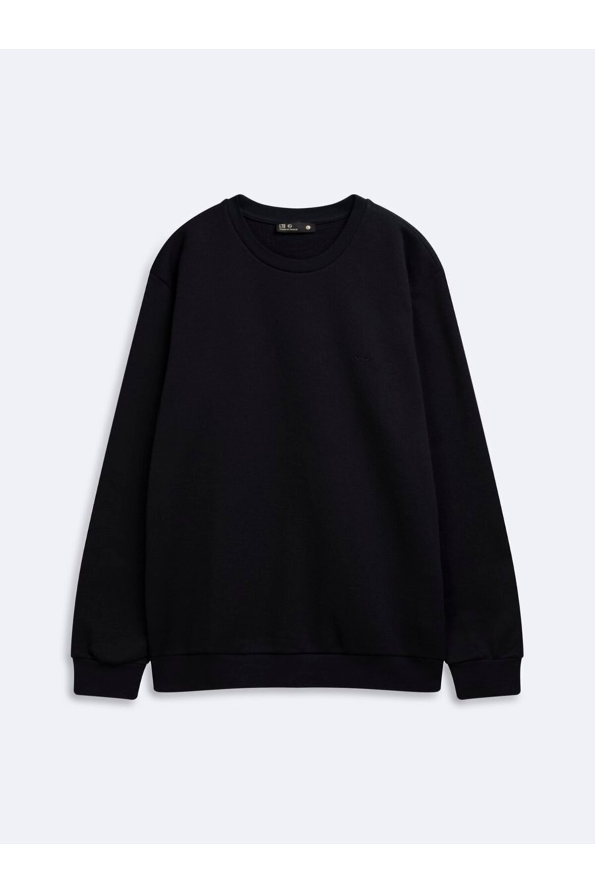 Ltb Regular Fit Basic Bisiklet Yaka Lacivert Sweatshırt görsel 3