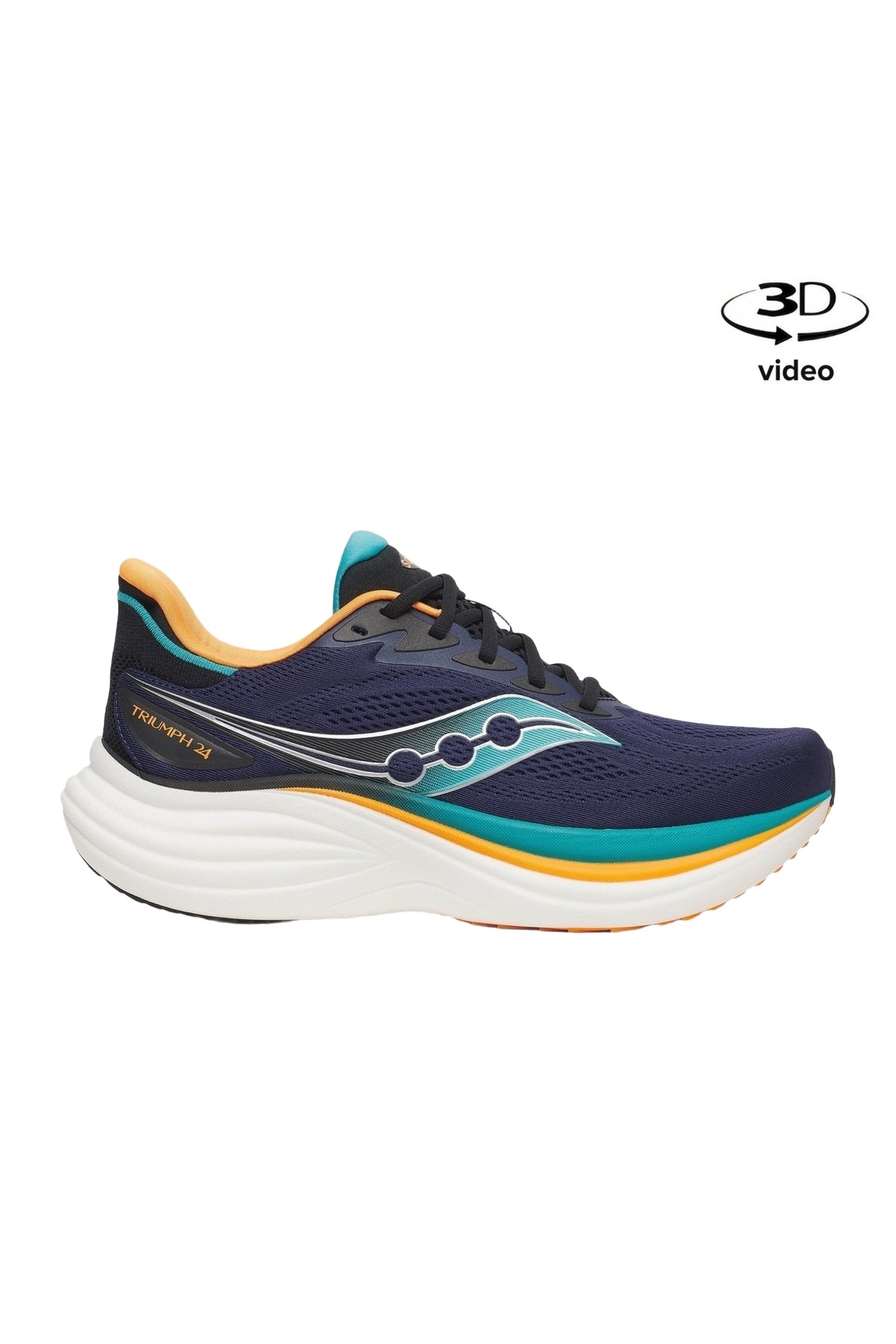 کفش مخصوص دویدن مردانه تریومف ۲۴ مدل S100997-1024 ساکنی کتانی تمرین و دویدن SAUCONY