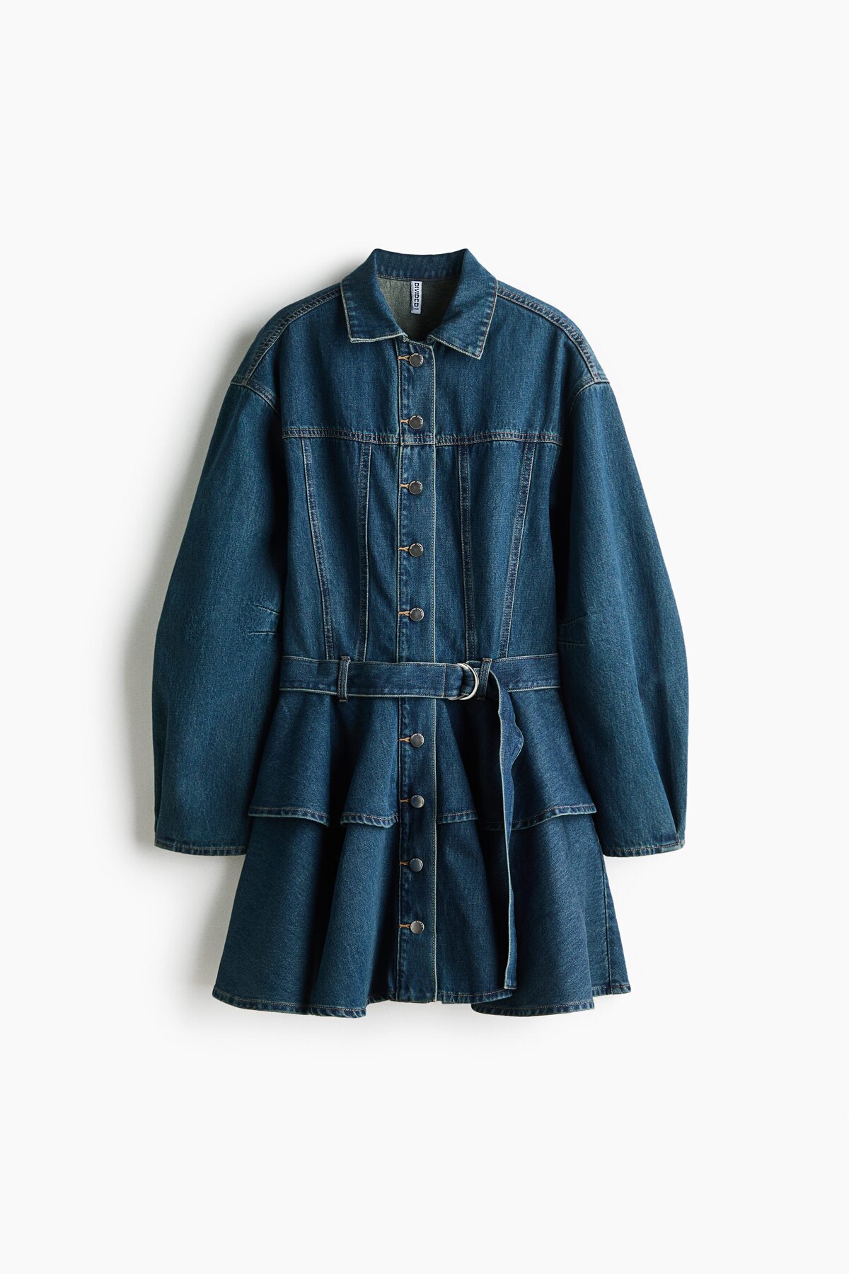 H&M Kot Gömlek Elbise görsel 4