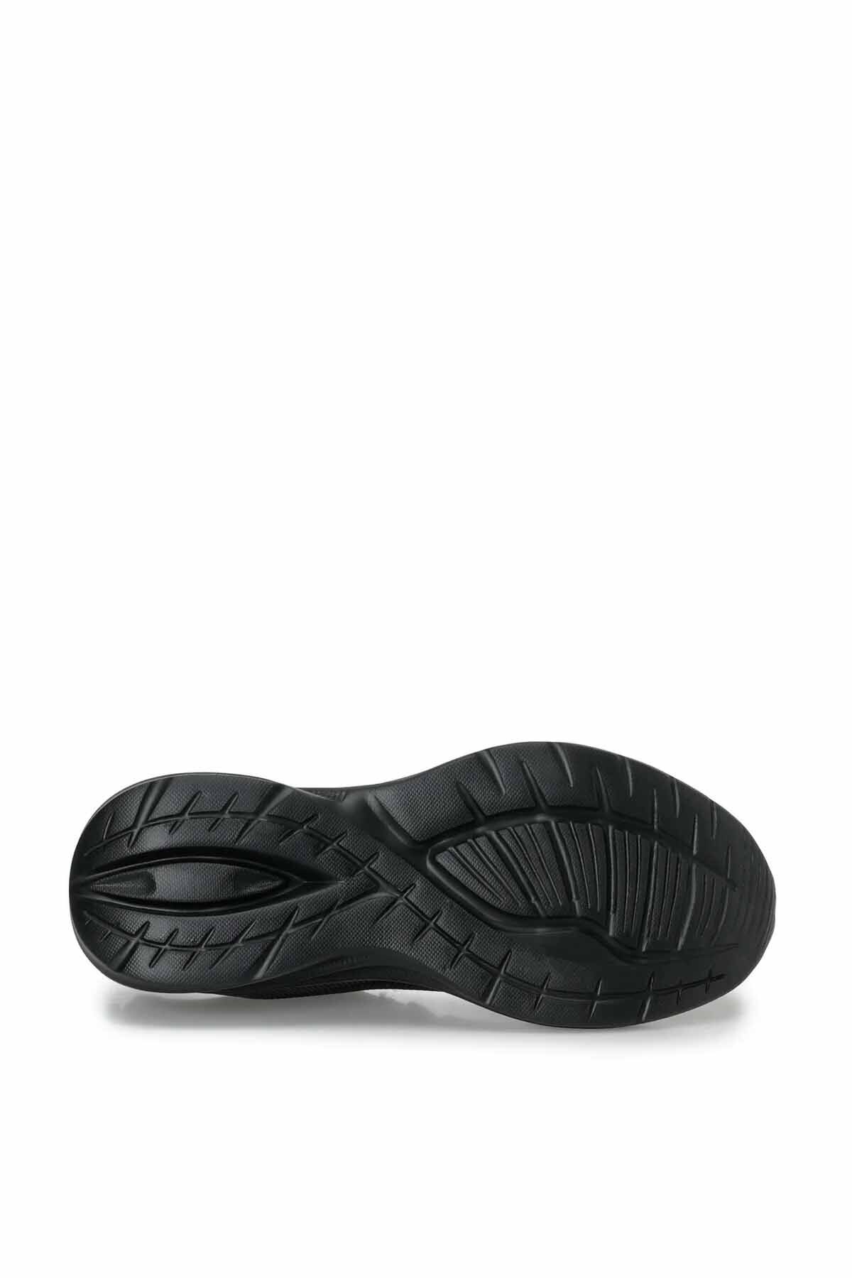 Erkek Siyah Spor Ayakkabı Memory Foam İç Taban Nefes Alabilen File Esnek Hafif Günlük Sneaker LMBR-440 — مشکی JACKSON G 2PR — تصویر 7 از 7