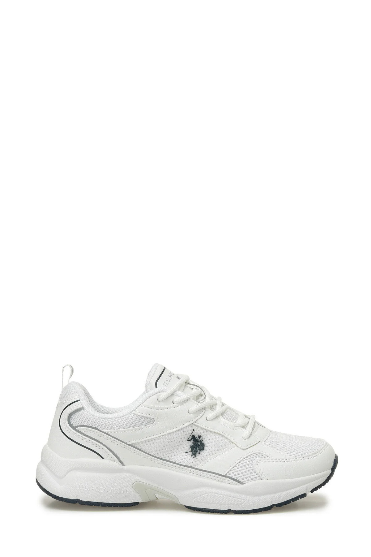 U.S. Polo Assn. KZ-3534 Beyaz Kadın Günlük Sneaker Comfort Casual Anatomik Spor Ayakkabı görsel 3