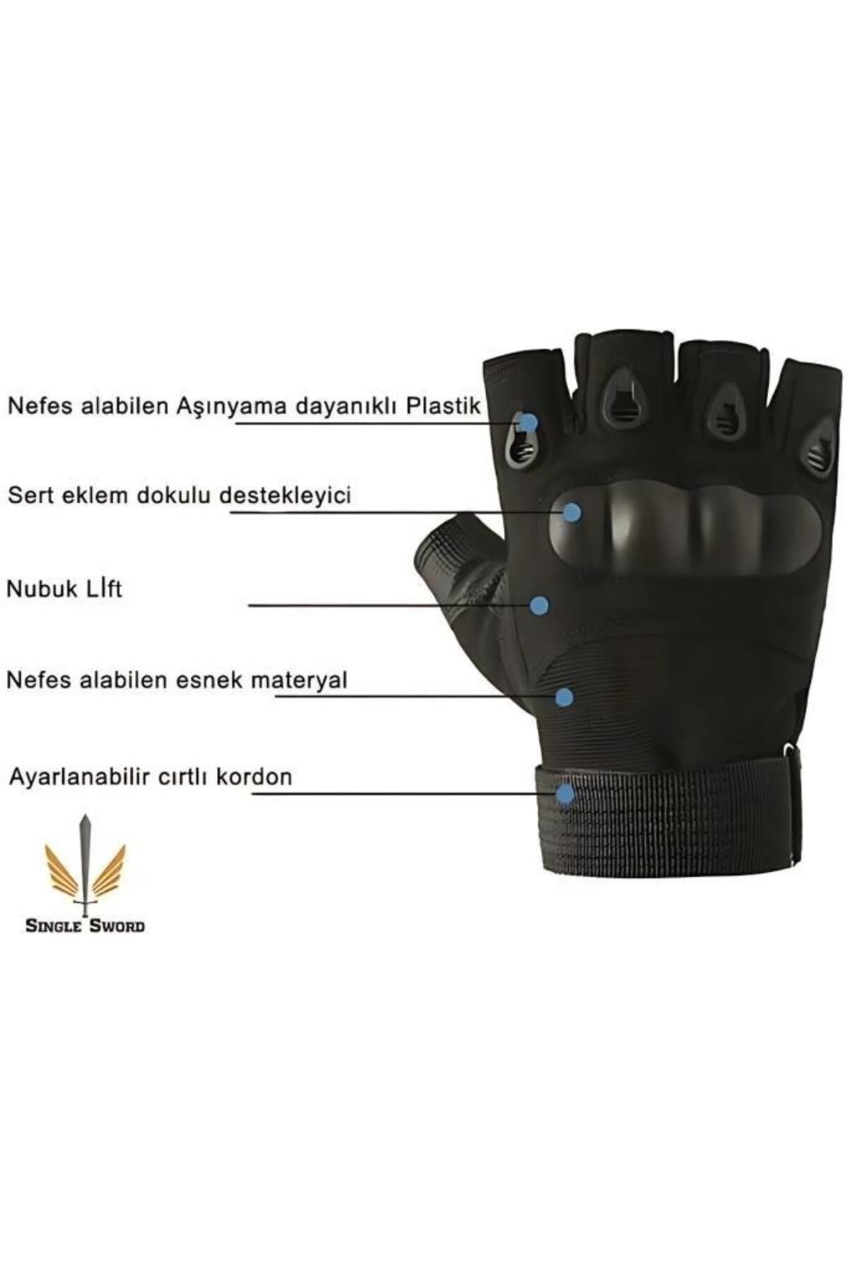 Blackhawk Tactical Eldiven siyah XL görsel 2