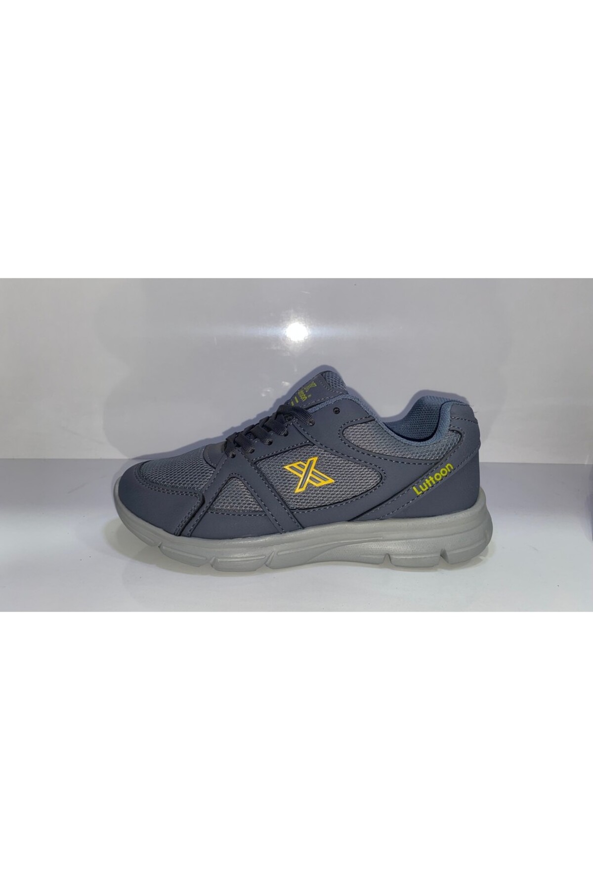251-G Anatomik Hafıza Taban Kadın Sneaker Günlük Rahat Spor Ayakkabı — خاکستری LUX251G