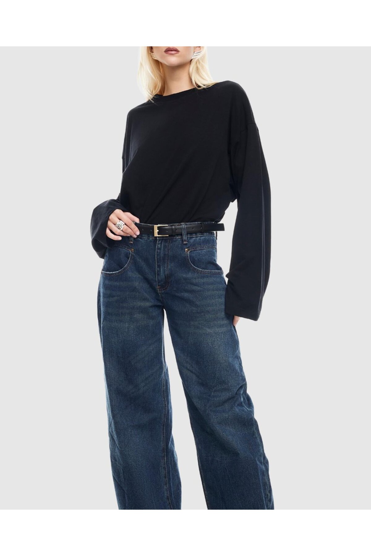 Gee&Gee Uzun Kollu Sweatshirt G-9672 görsel 3