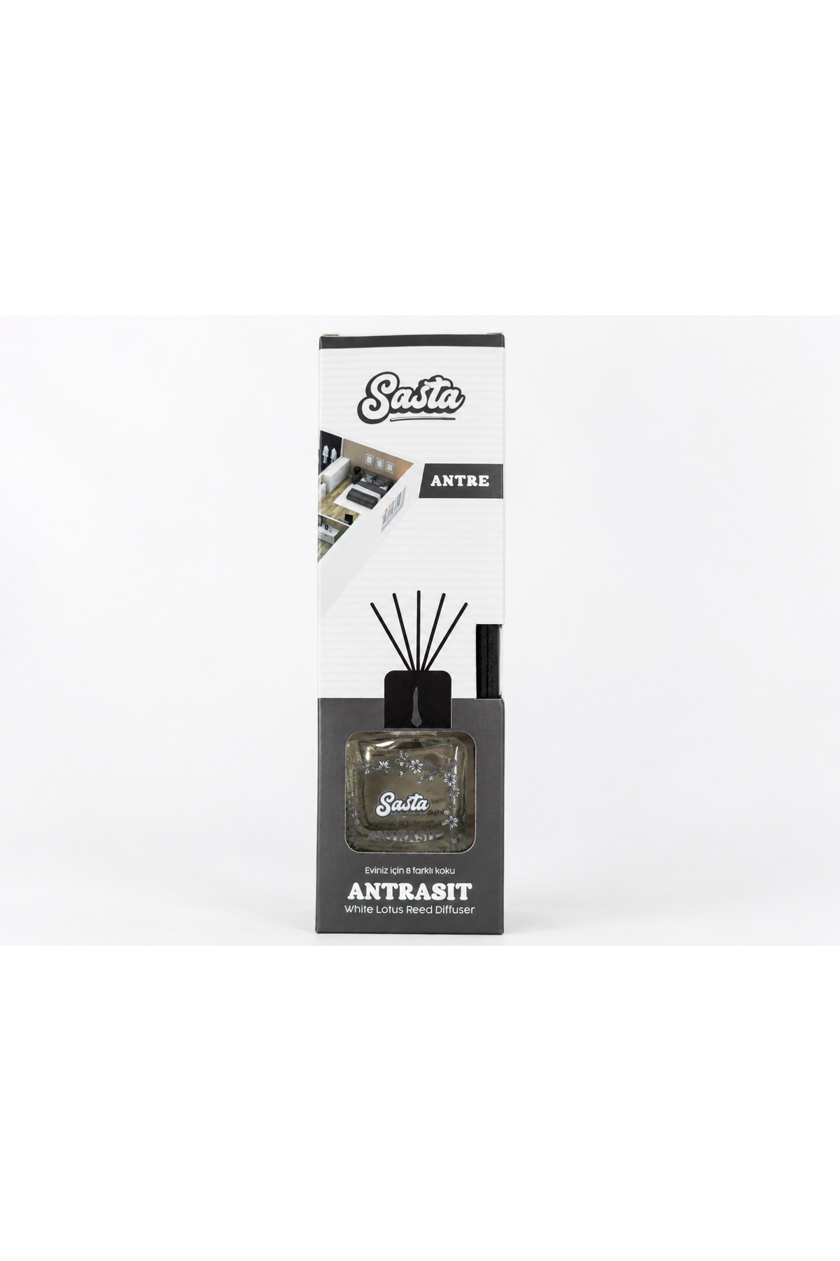 Beyhekim Hırdavat Sasta Antrasit White Lotus 100 ml Çubuklu Oda Kokusu ...