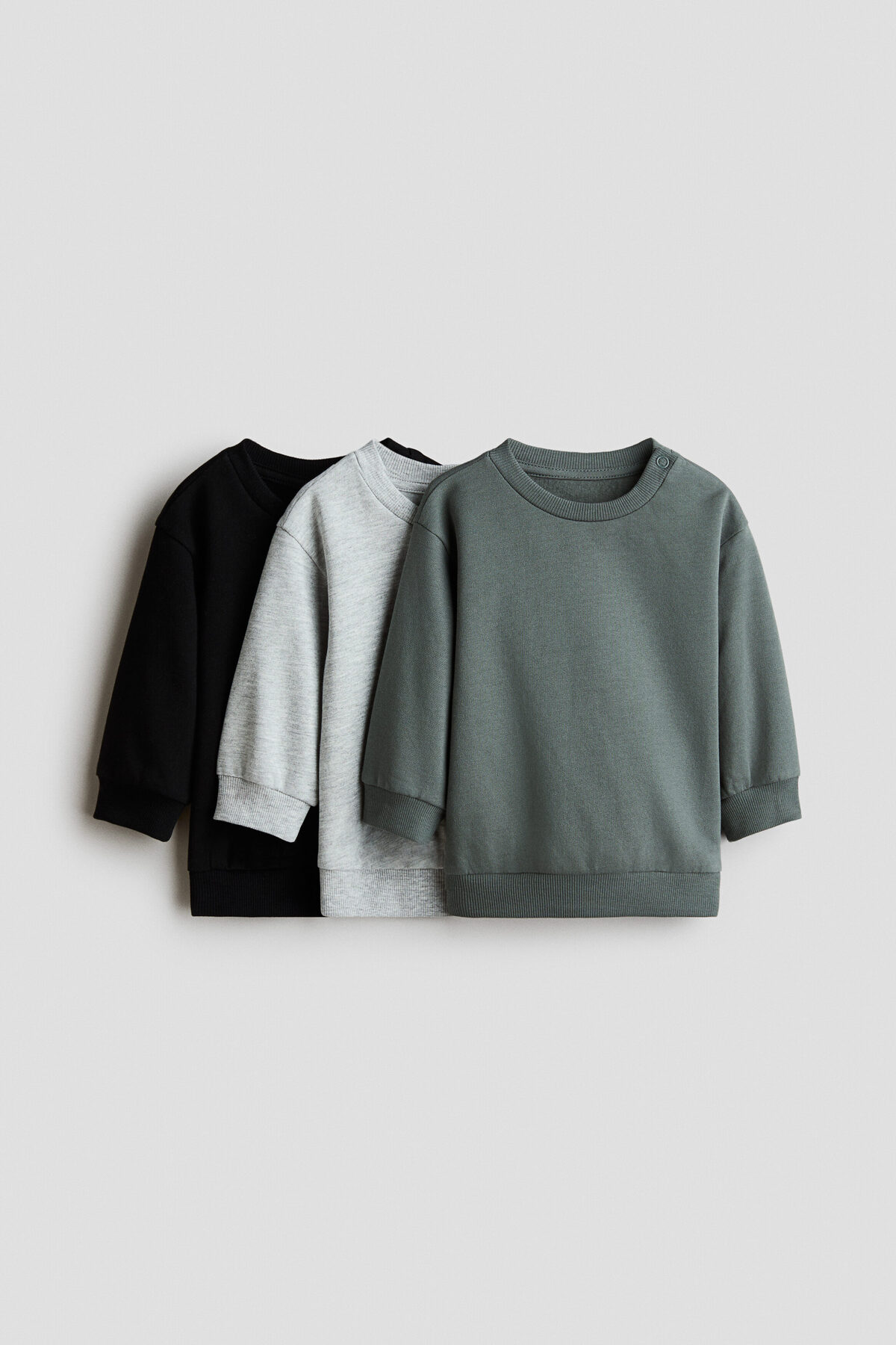 سویشرت‌های نخی سه‌تایی اچ اند ام سویشرت H&M