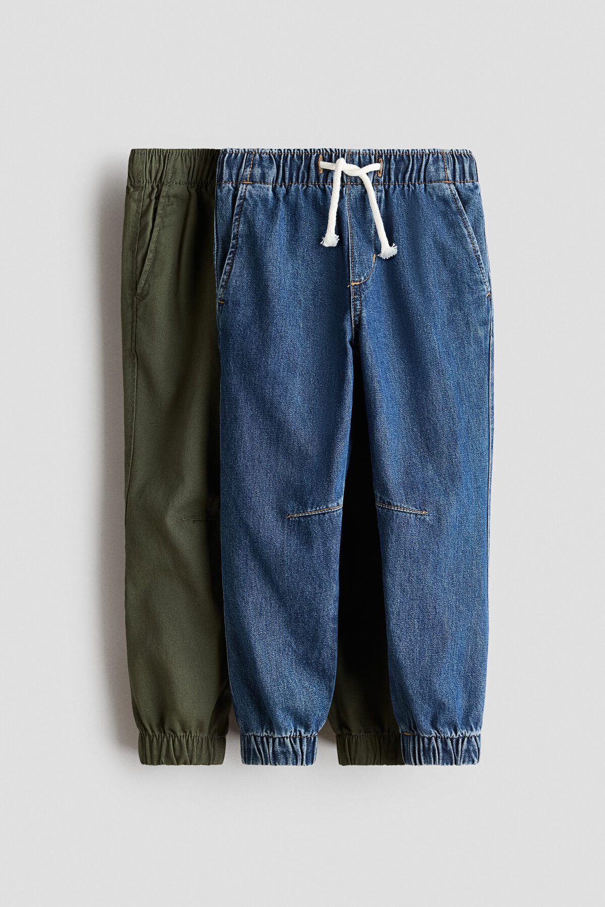 شلوار ورزشی نخی دو تکه اچ اند ام شلوار جین H&M