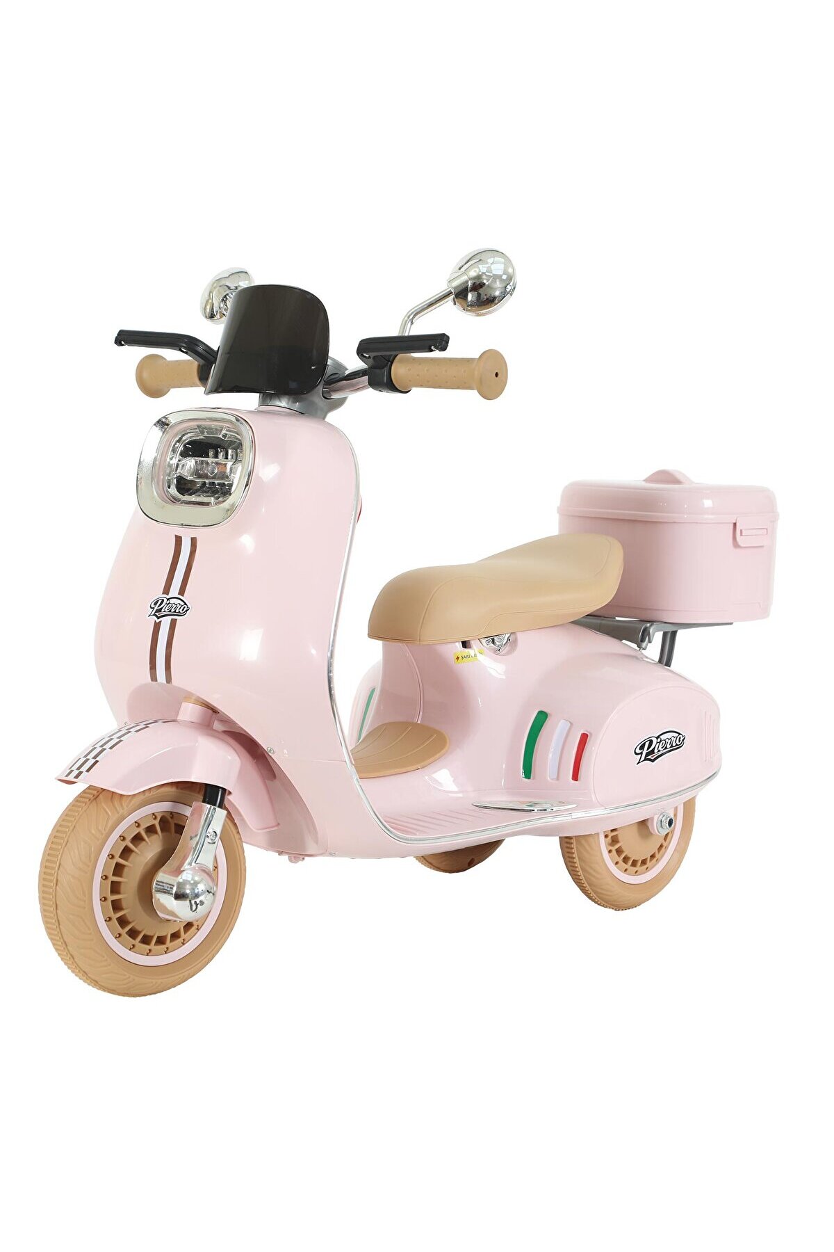 Limon Oyuncak Vespera Pierro Akülü 6v Motor Pembe