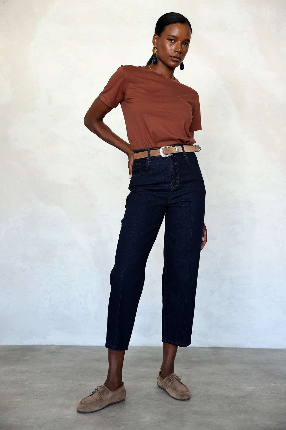 5in1Canpolat Rins Yıkamalı Baggy Jean 3004 görsel 2