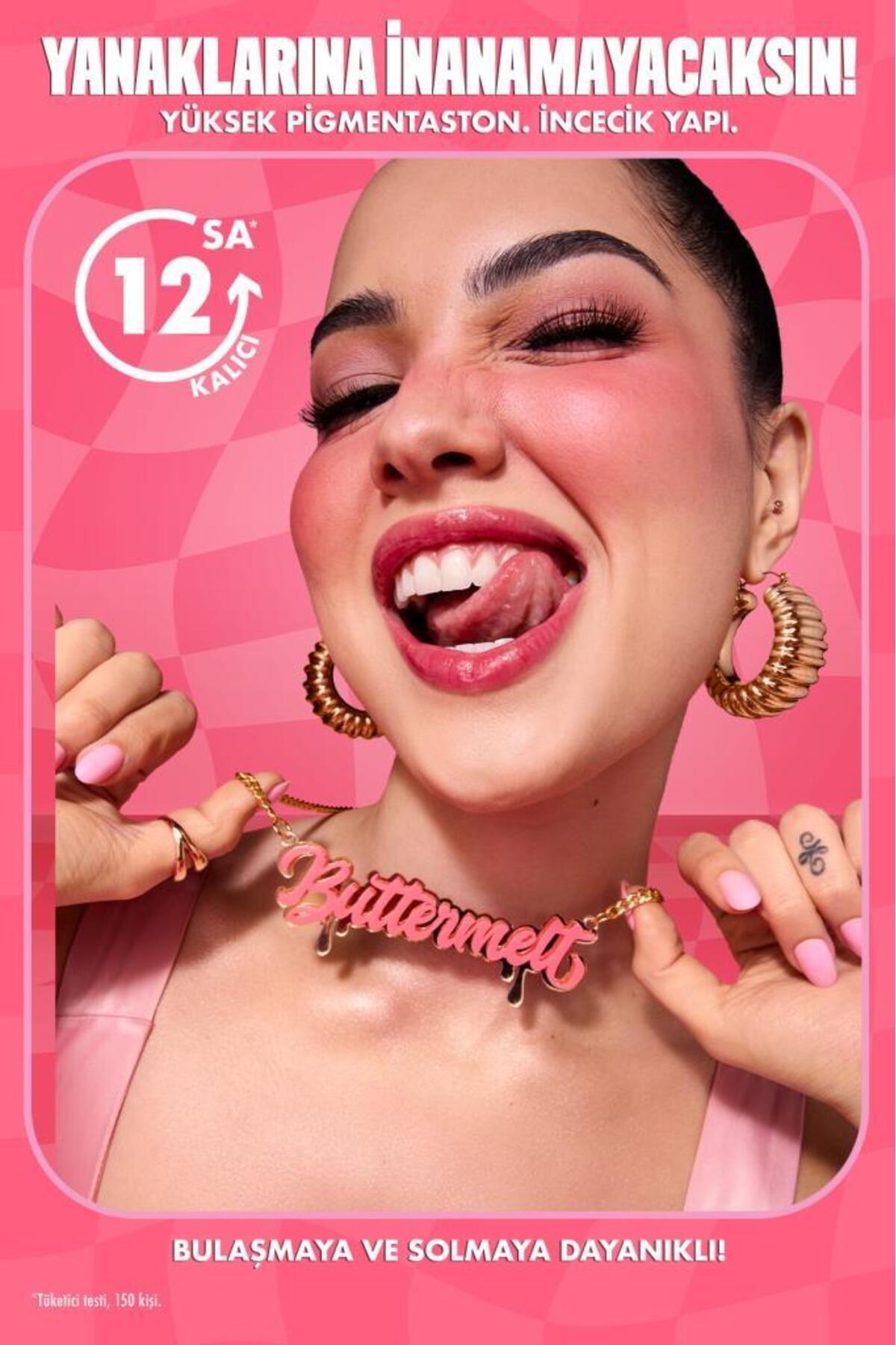 رژگونه کرمی پودری باترملت - 5.5 Butta Cherry Pop — قرمز NYXBTTRMLTBLSHST — تصویر 4 از 9