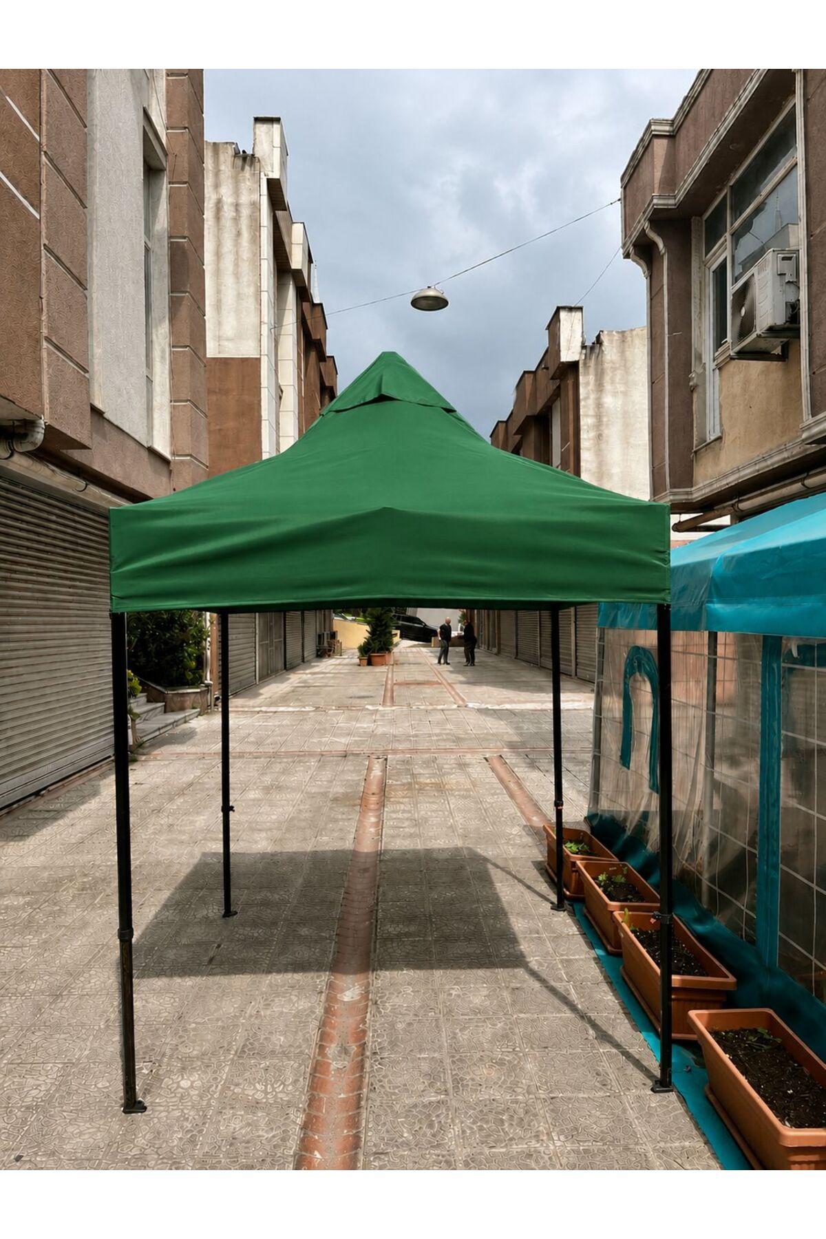 İKİZ AKSESUAR 2X2 YEŞİL KATLANABİLİR GAZEBO ÇADIR