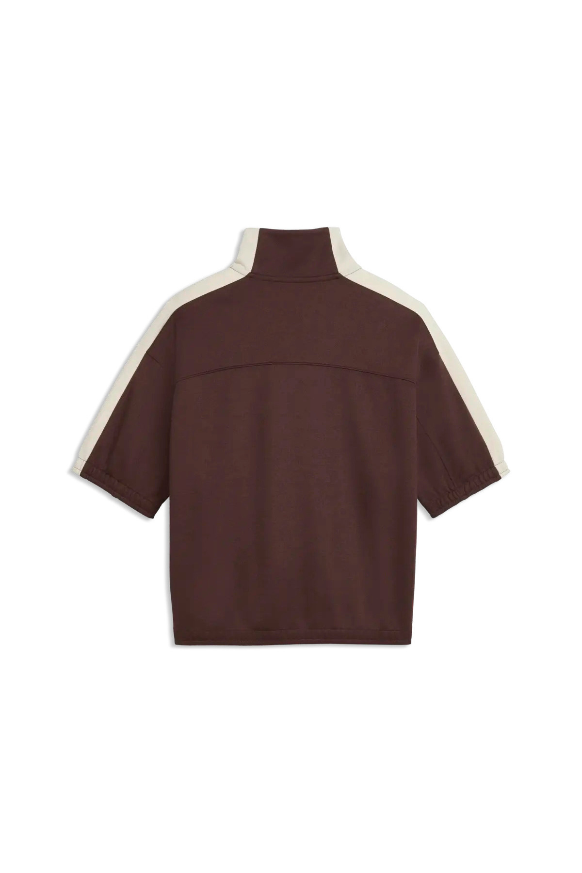 Puma T7 Short Sleeve Jacket Kahverengi Kadın Ceket görsel 2