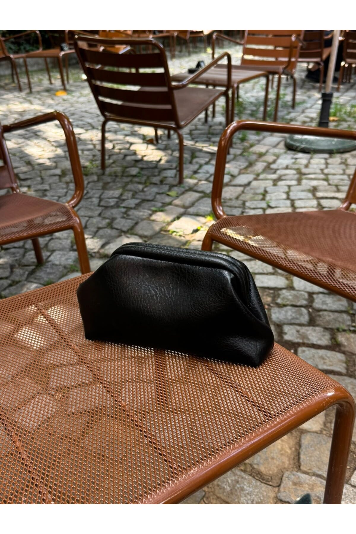 NİSSEA.CO Siyah Clutch Çanta