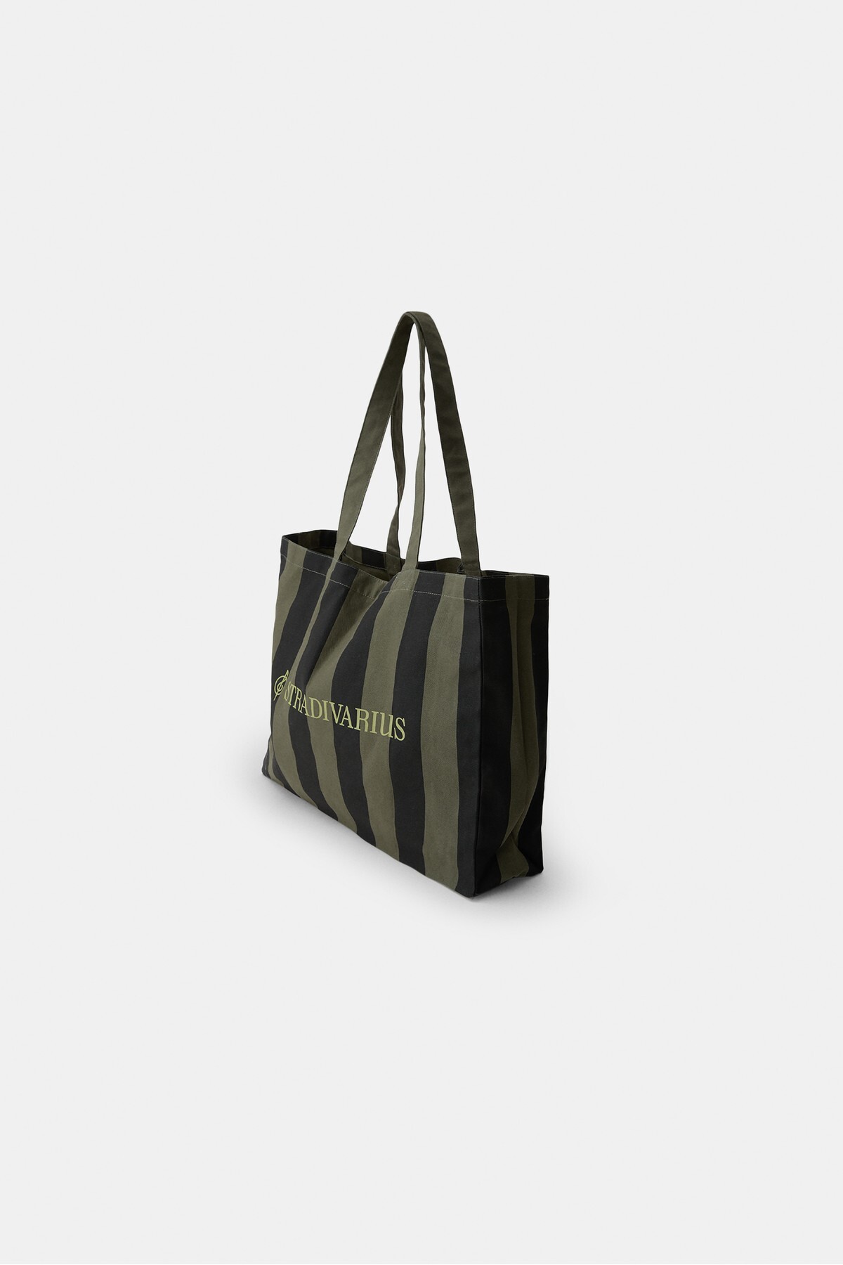 Stradivarius Çizgili It Bag görsel 3