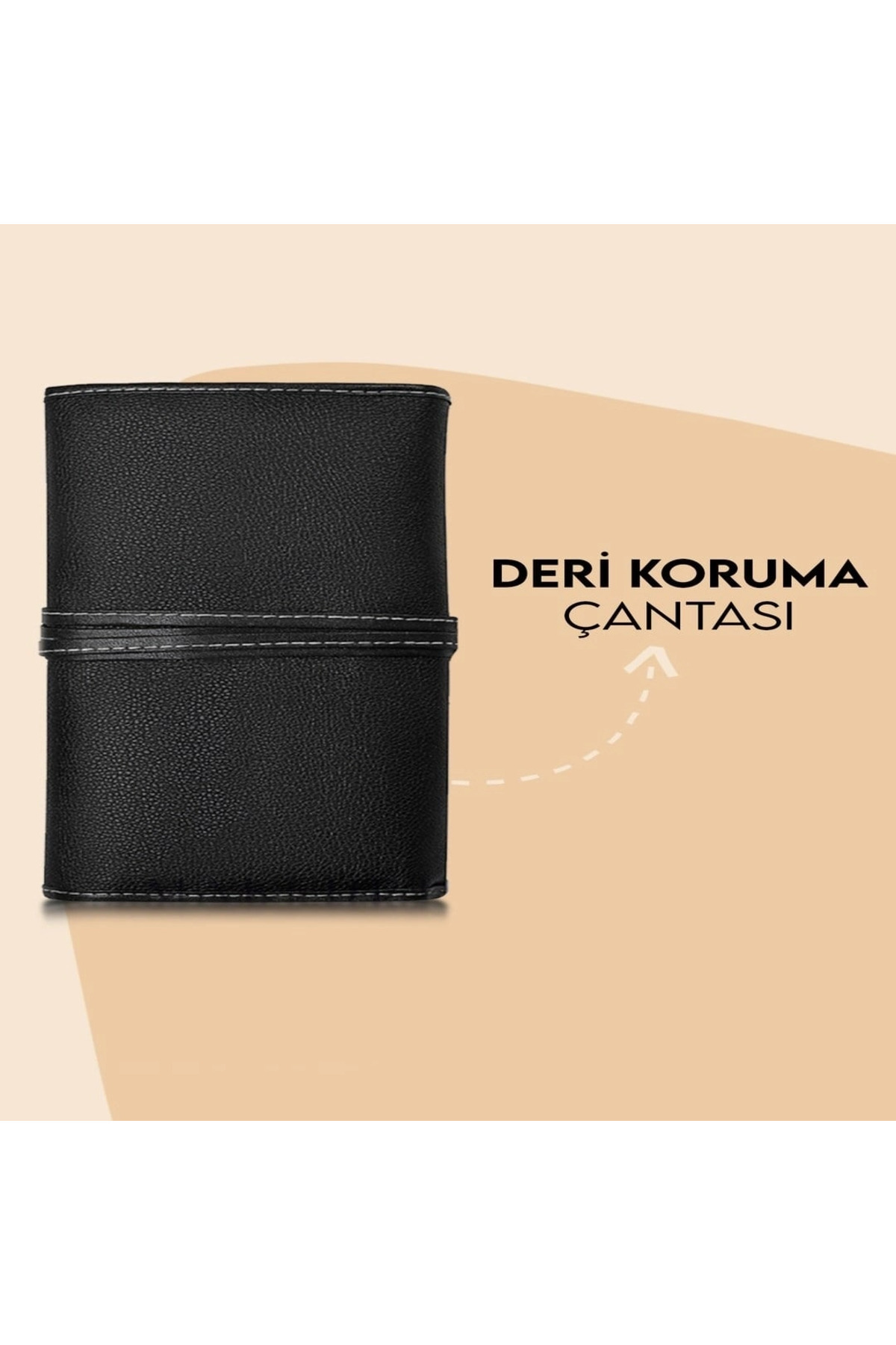 24'Lü Profesyonel Deri Çantalı Makyaj Fırça Seti — MEPA-AKN22AHK190000MJGN-278 — تصویر 2 از 2