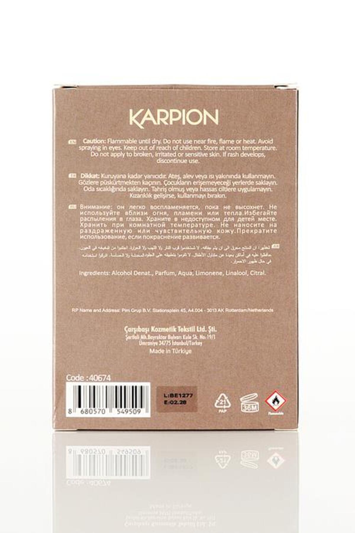 2'Li Set KARPION Erkek Parfümü - 50 ml — PAKET88859 — تصویر 6 از 6