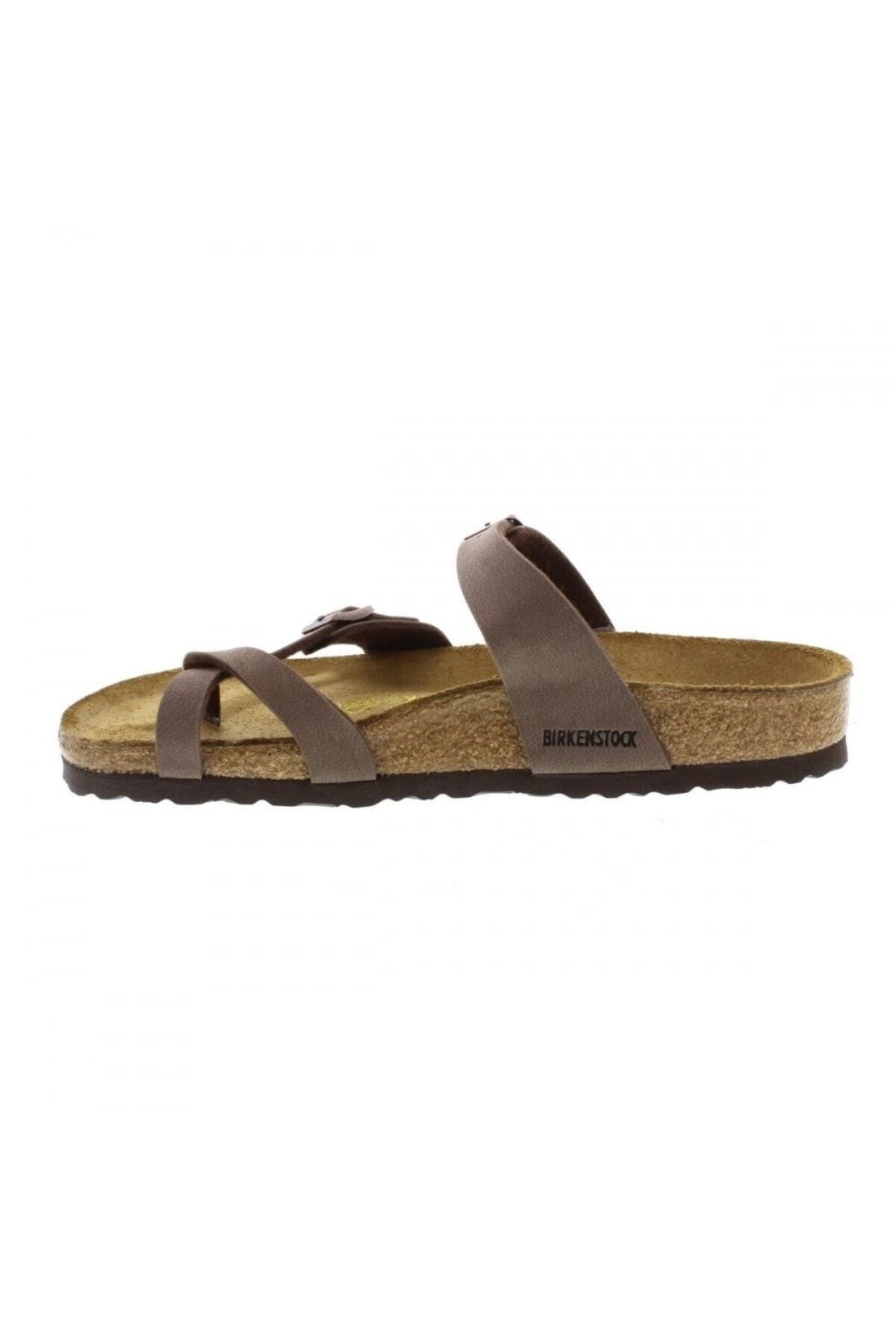 دمپایی قهوه‌ای زنانه مایاری بی اف بیرکن استاک دمپایی Birkenstock
