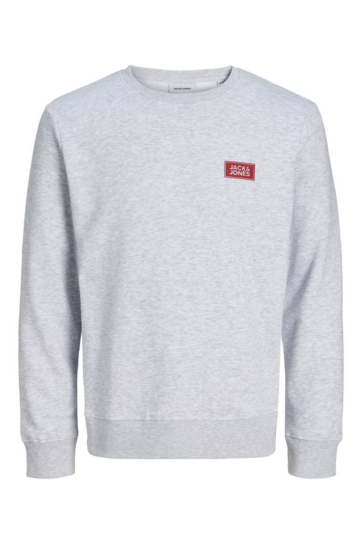 سویشرت مردانه یقه گرد Jjrush مدل Off-White کد 12298426 جک اند جونز سویشرت Jack & Jones