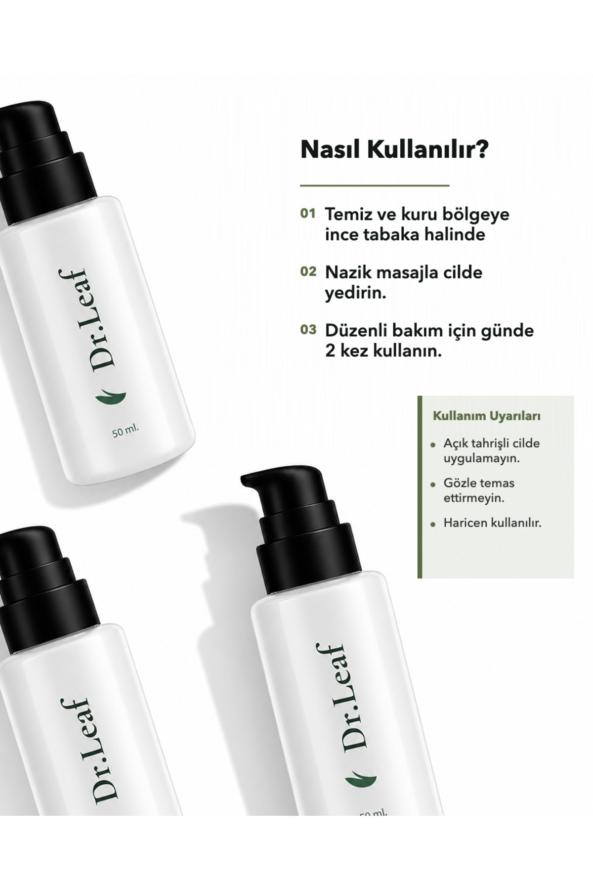 کرم ضد لک دست – نیاسینامید + آلفا آربوتین ۵۰ میلی لیتر — DRLEAF-DL_0502 — تصویر 4 از 4