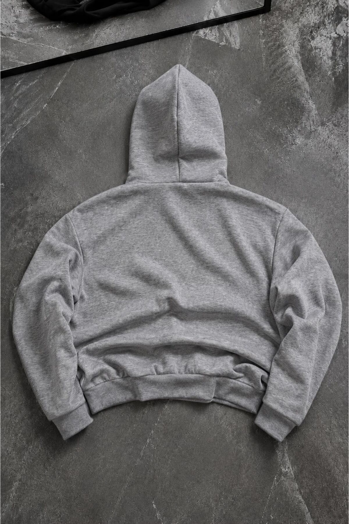 SALIENDO Nakışlı Gazi Dikişli Oversize Sweatshirt görsel 2