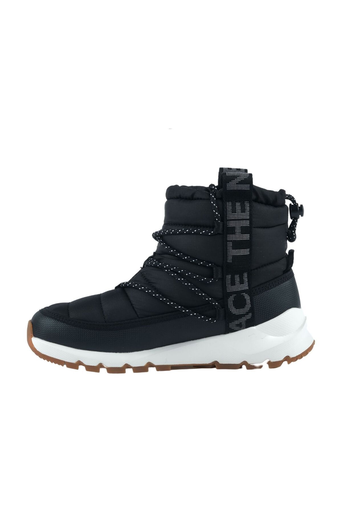 THE NORTH FACE NF0A5LWDR0G1 Kadın Siyah Thermoball Lace Up Kar Botu görsel 2