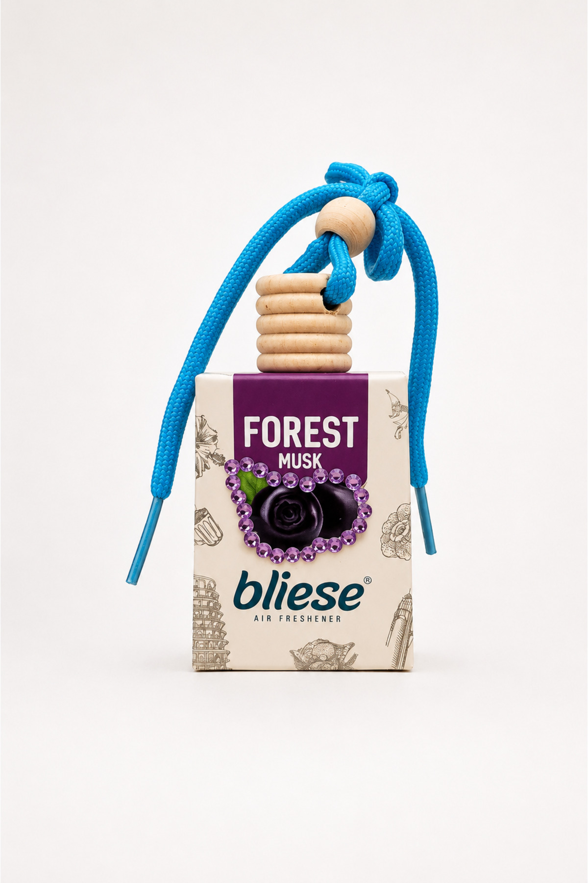 Forest Musk Orman Meyveli Oda Ve Oto Taşlı Araç Kokusu, Taşlı Araba Kokusu, Taşlı Oto Kokusu