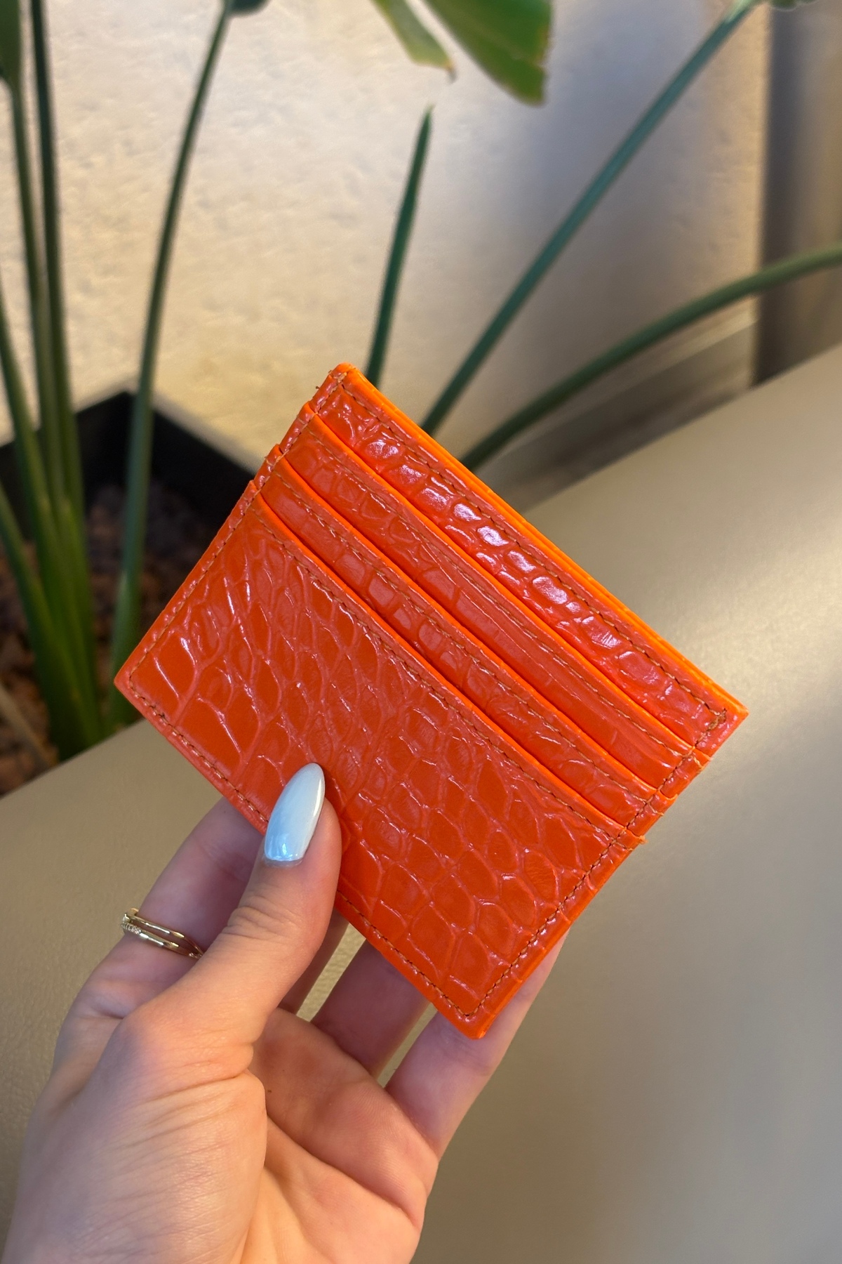Grsbags Turuncu Kadın Kartlık