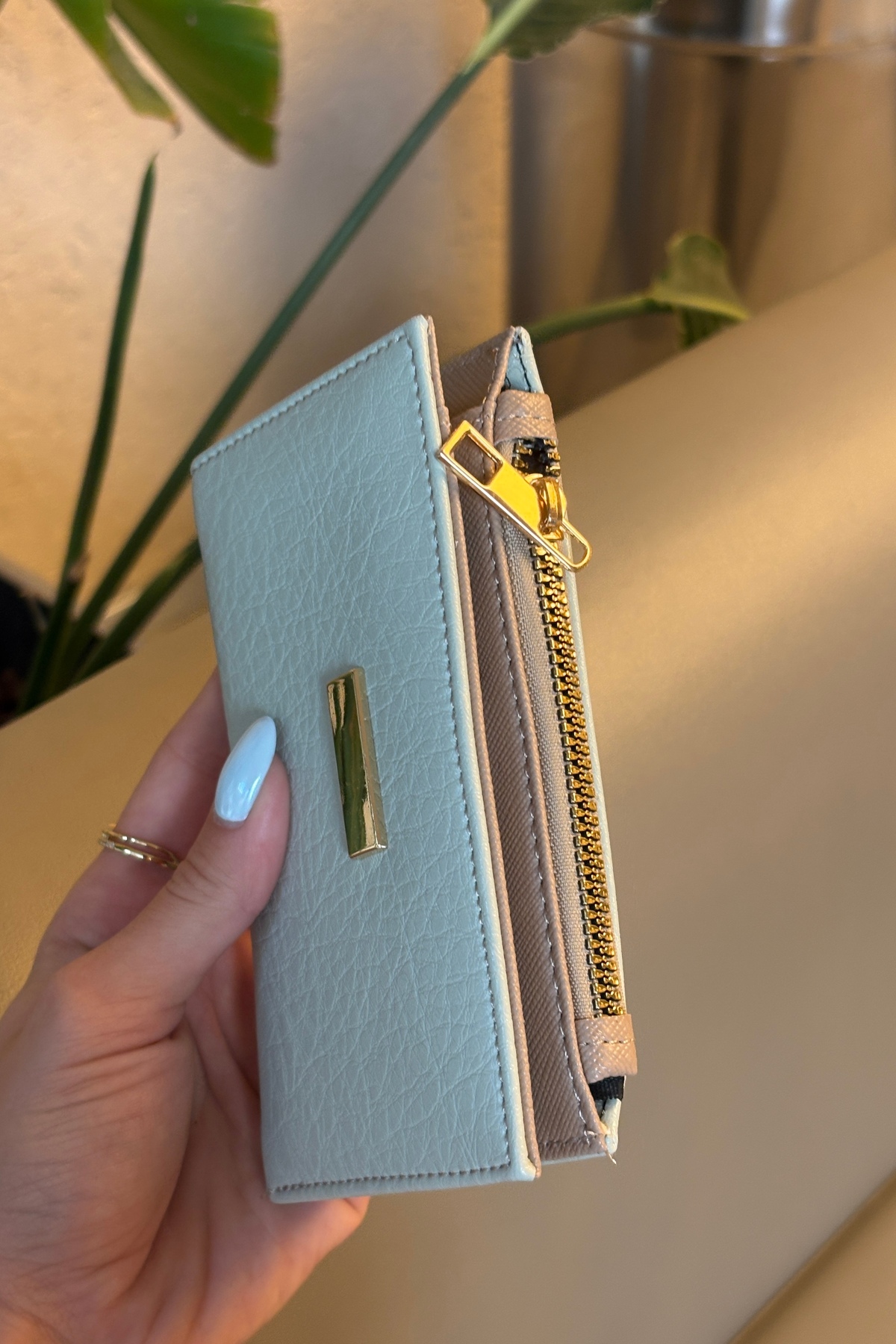 Grsbags Mint Yeşili Kadın Kartlık Ve Cüzdan görsel 3
