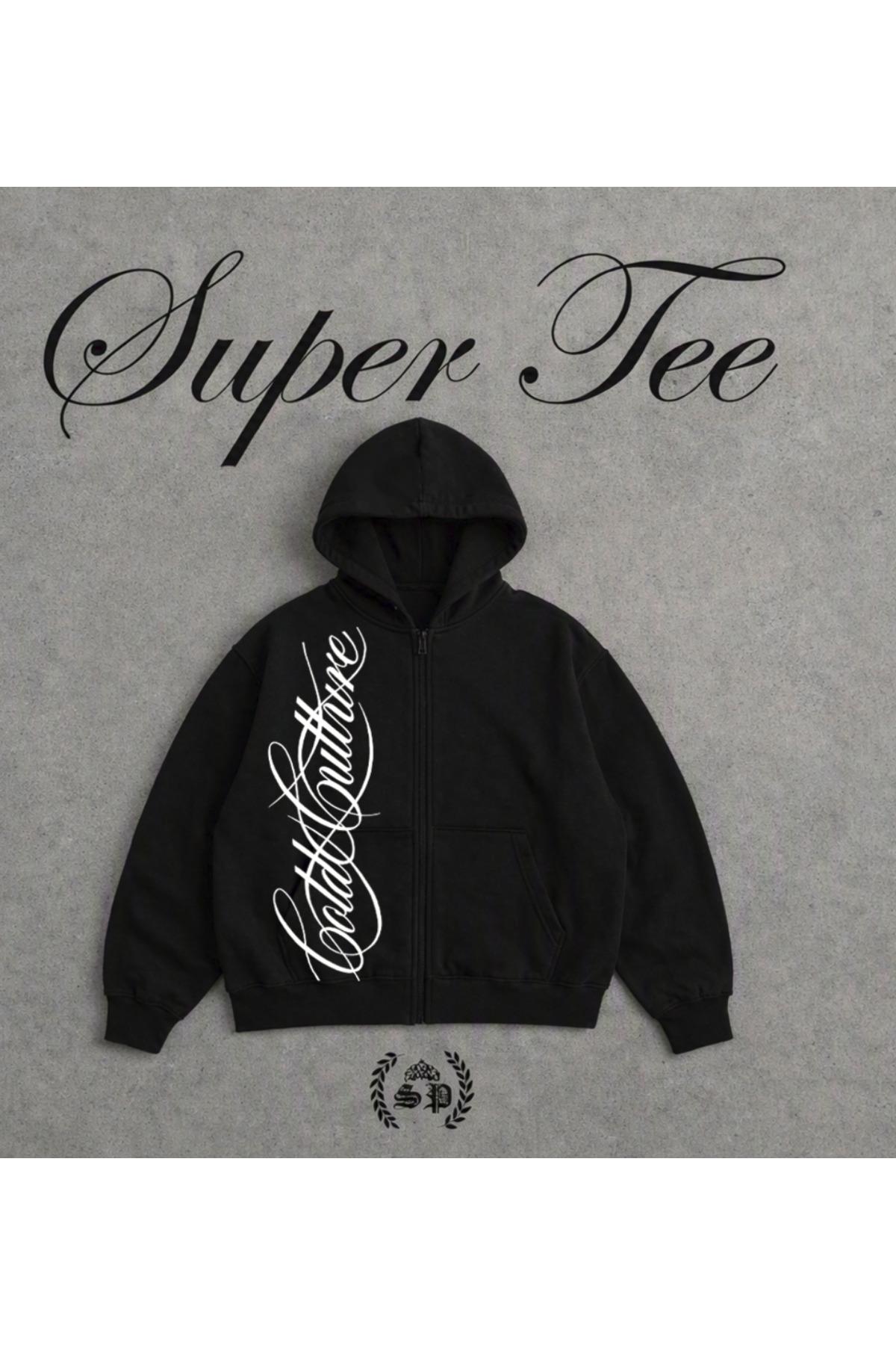 Zip-up SweatShirt Hırka baskılı hoodie Uzun kollu kapşonlu fermuarlı çeket serisitop1000 — مشکی srtqwsfqw