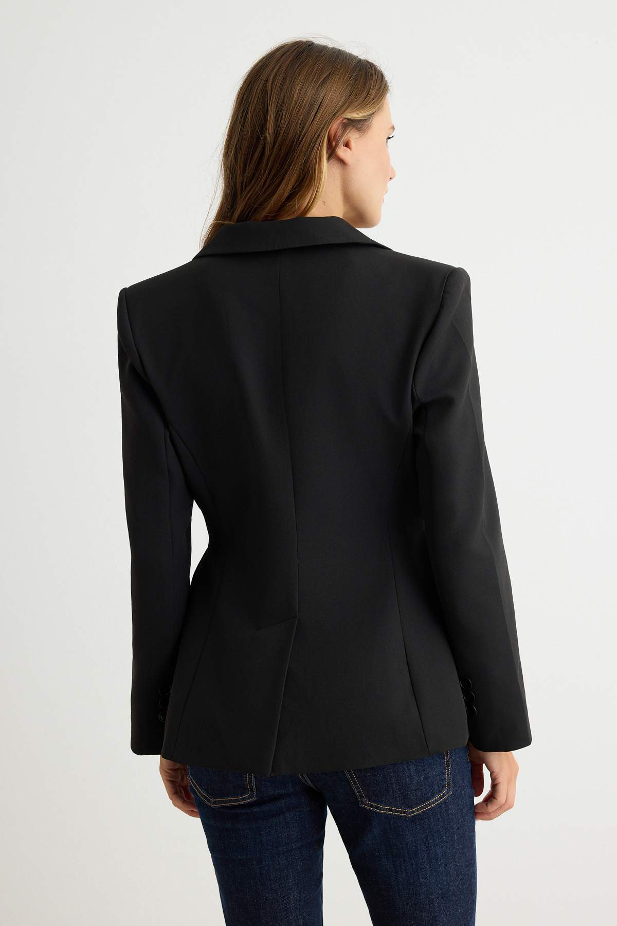 trendyolmilla-womens-black-plain-long-fitted