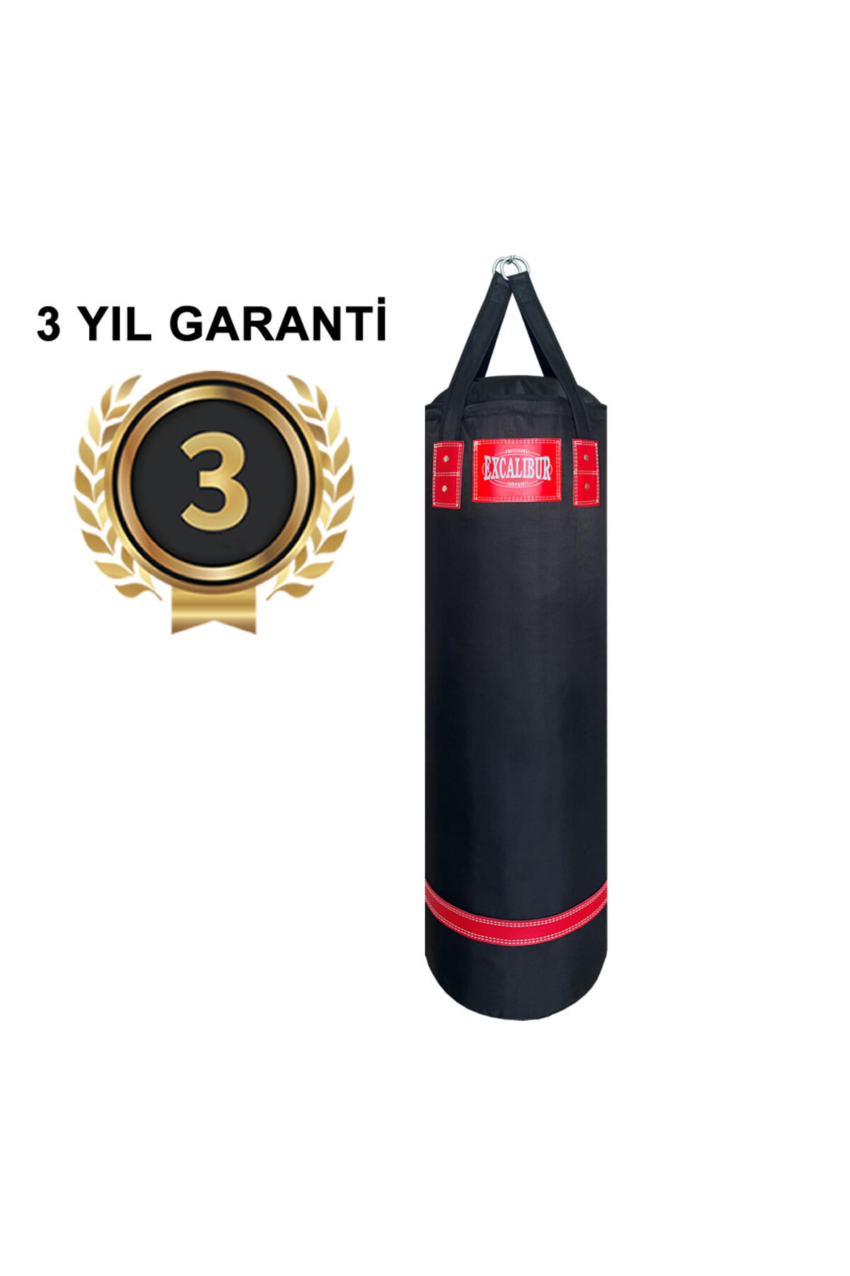 Excalibur Polystar Boks Kum Torbası 100 x 30 cm Siyah - Fiyatı