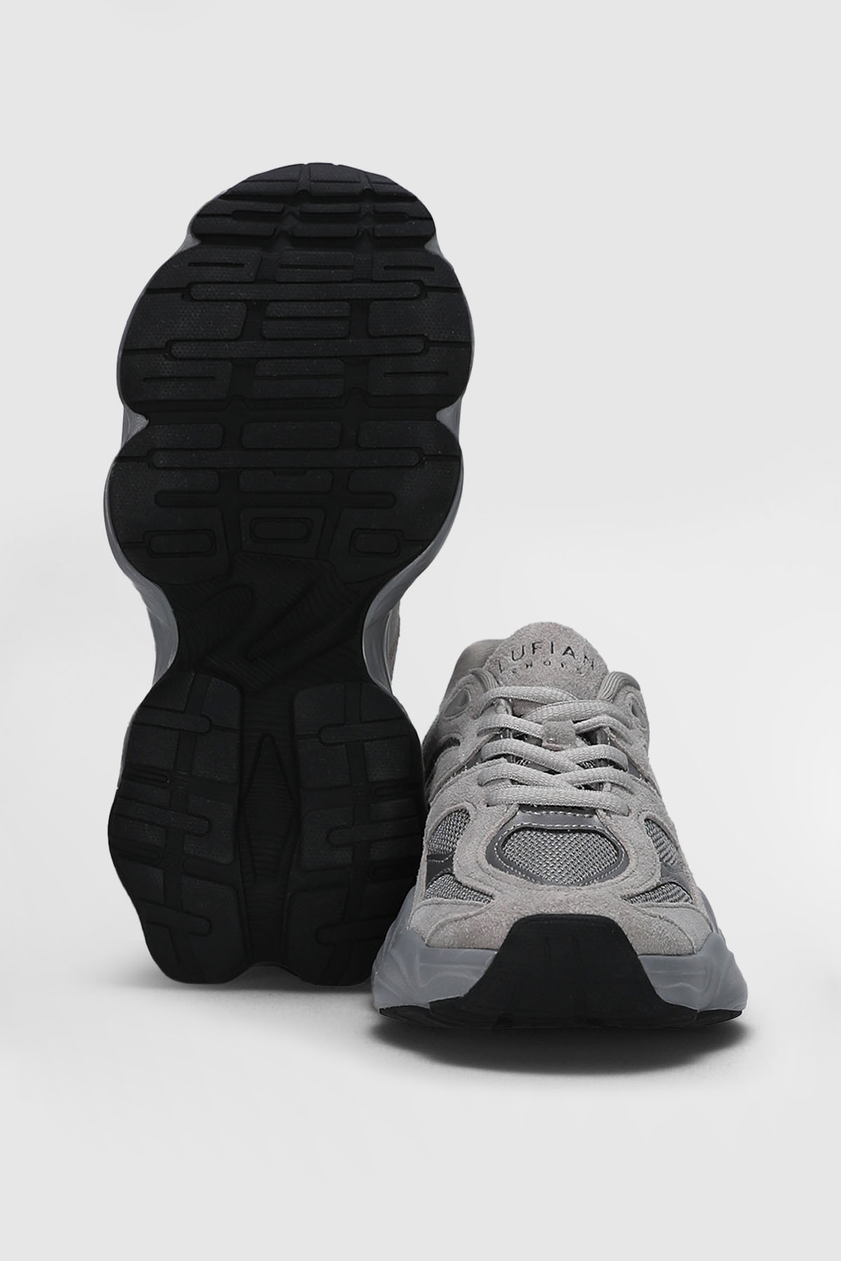Lufian Mery Kadın Sneaker Ayakkabı Gri görsel 6