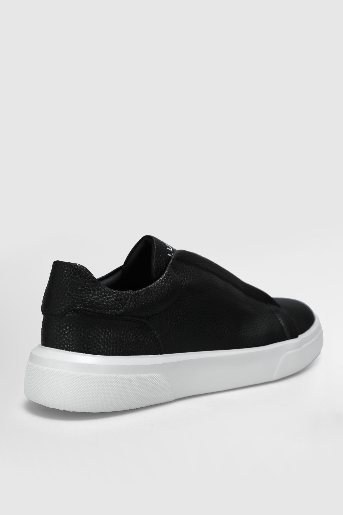 Lufian Dante Erkek Deri Sneaker Ayakkabı Siyah görsel 3