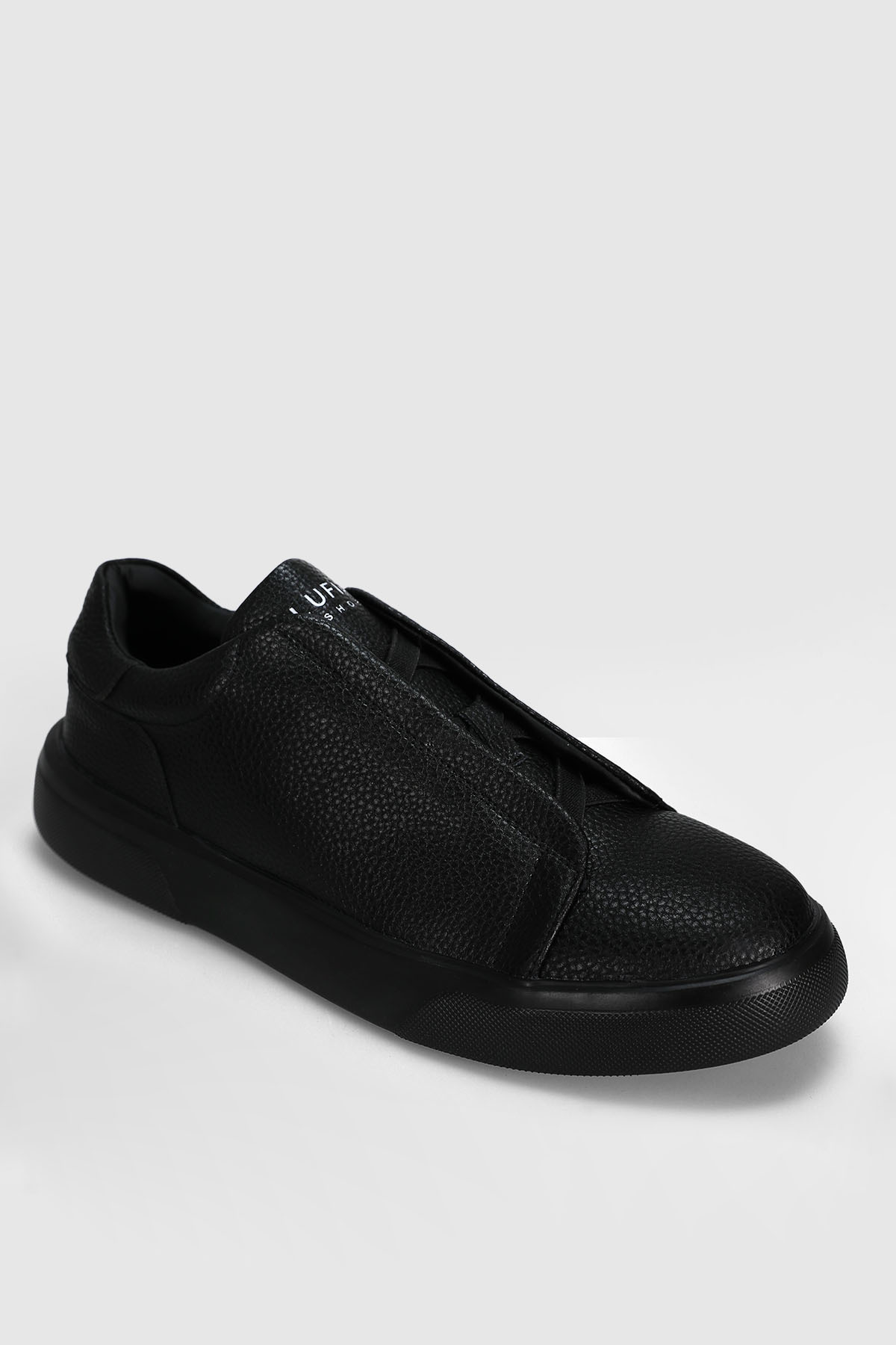 Lufian Dante Erkek Deri Sneaker Ayakkabı Siyah görsel 2