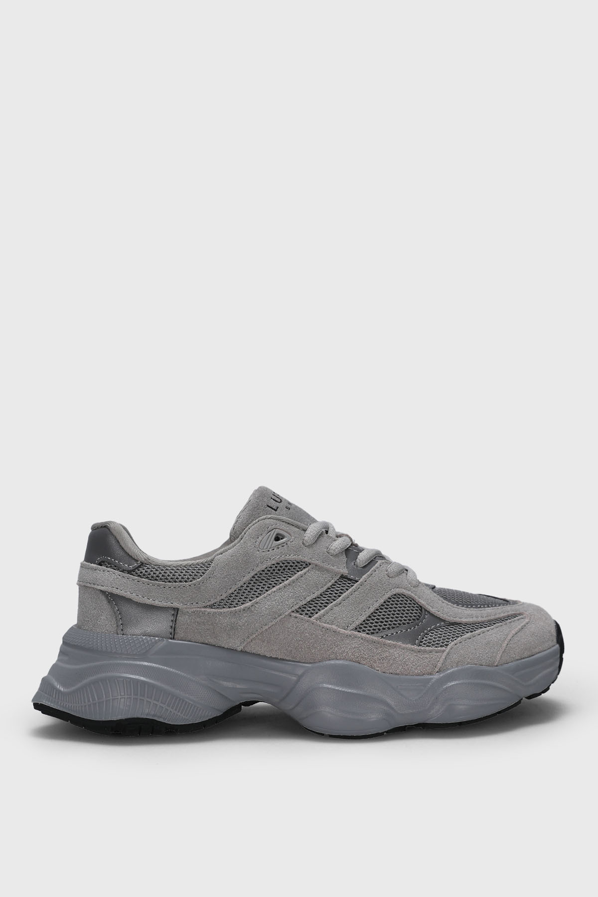 Lufian Mery Kadın Sneaker Ayakkabı Gri görsel 3
