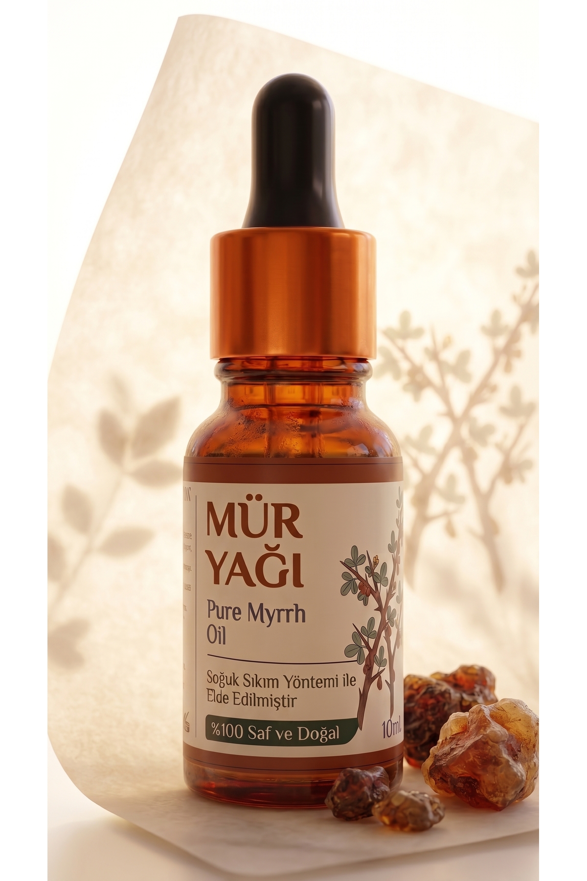 Mür Uçucu Yağı 5 ml / Mirha (Myrrh Essential Oil) — A1-mür-yağı-5ml — تصویر 6 از 8
