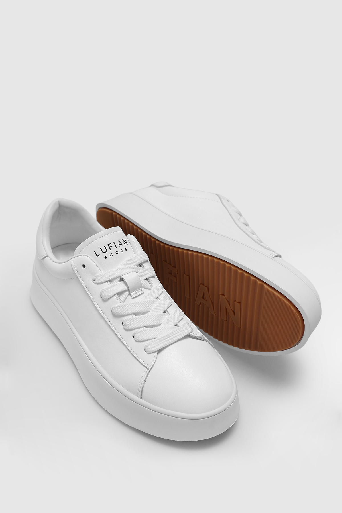 Lufian Adel Kadın Sneaker Ayakkabı Beyaz görsel 2