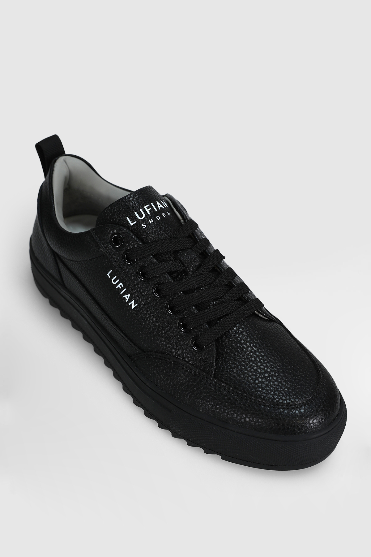 Lufian Phılıp Erkek Deri Sneaker Ayakkabı Siyah görsel 2
