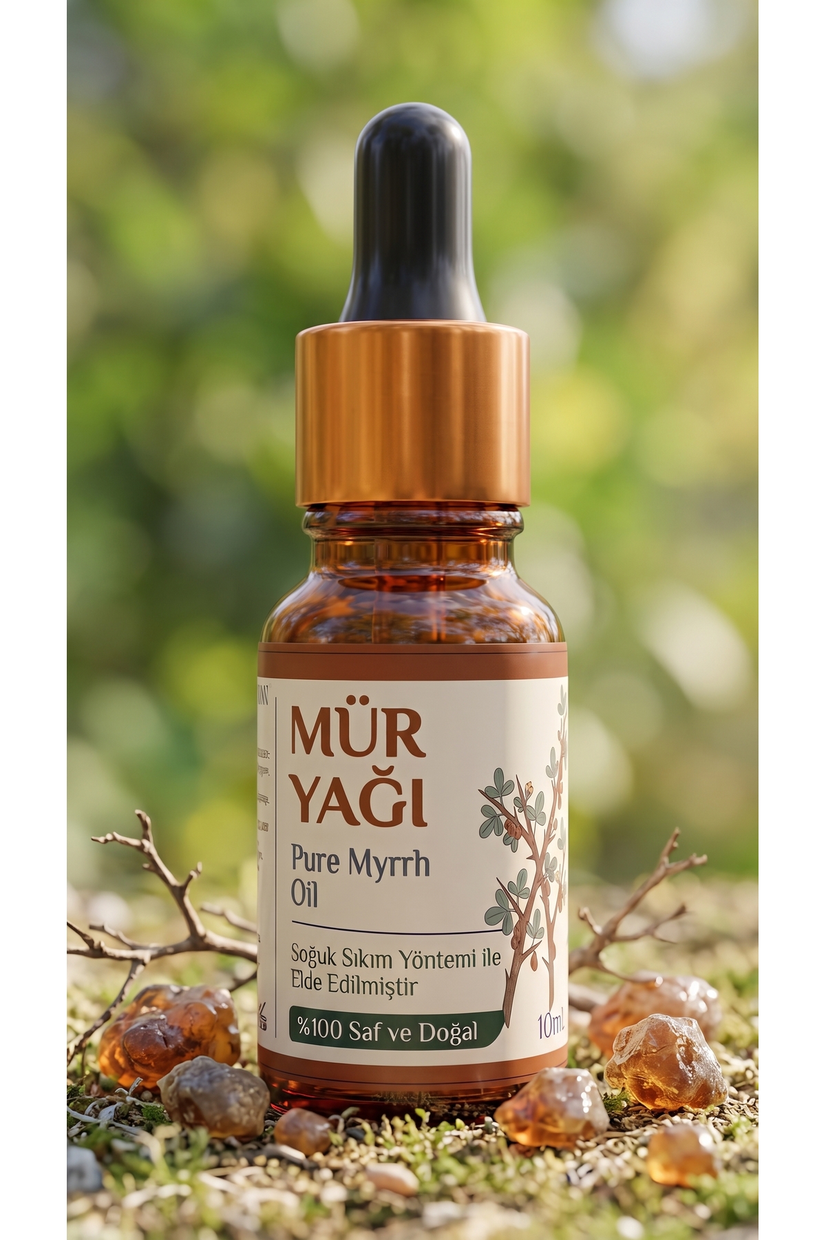 Mür Uçucu Yağı 5 ml / Mirha (Myrrh Essential Oil) — A1-mür-yağı-5ml — تصویر 8 از 8