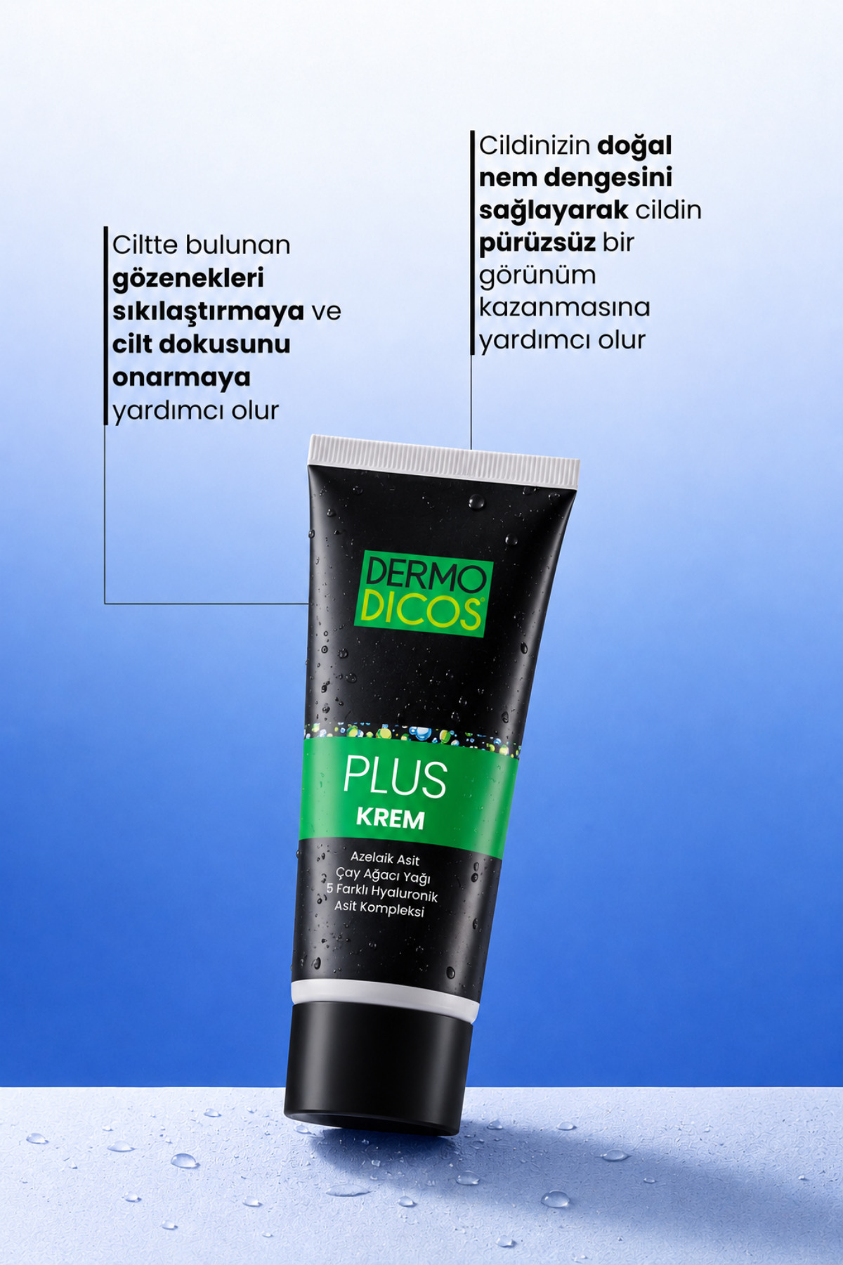 Dermodicos Plus %20 Azelaik Asit içeren Gece Bakım Kremi 30 ml — dermodicoskrem — تصویر 4 از 9